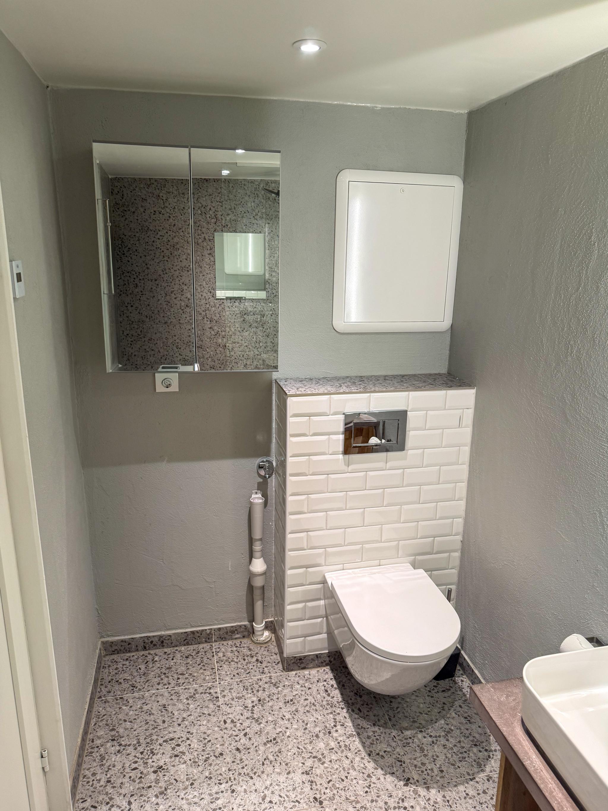 Bad med opplegg for vaskemaskin