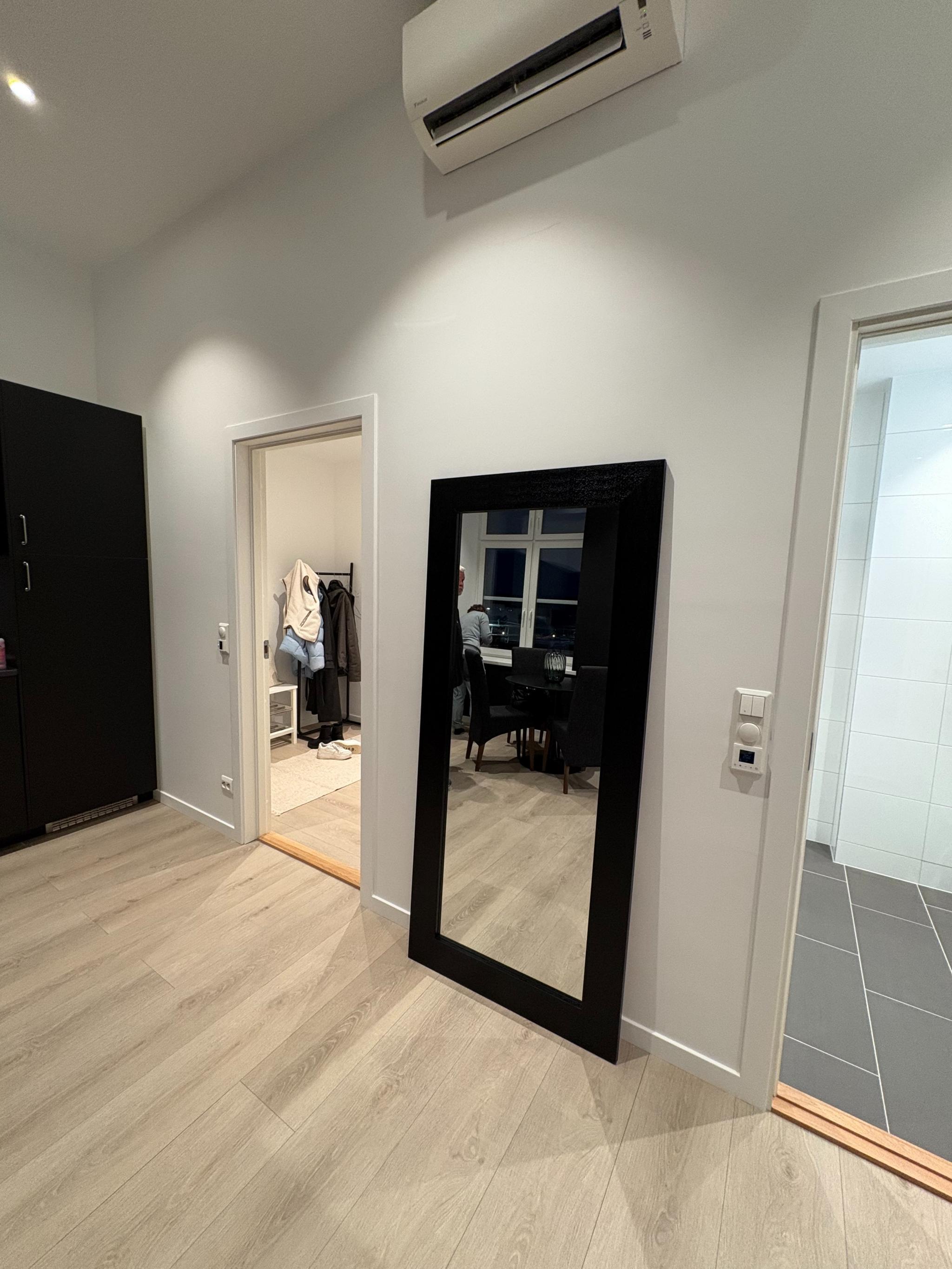 Varmepumpe i stue/kjøkken