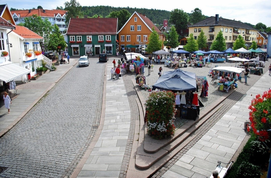 Drøbak torg- En perle
