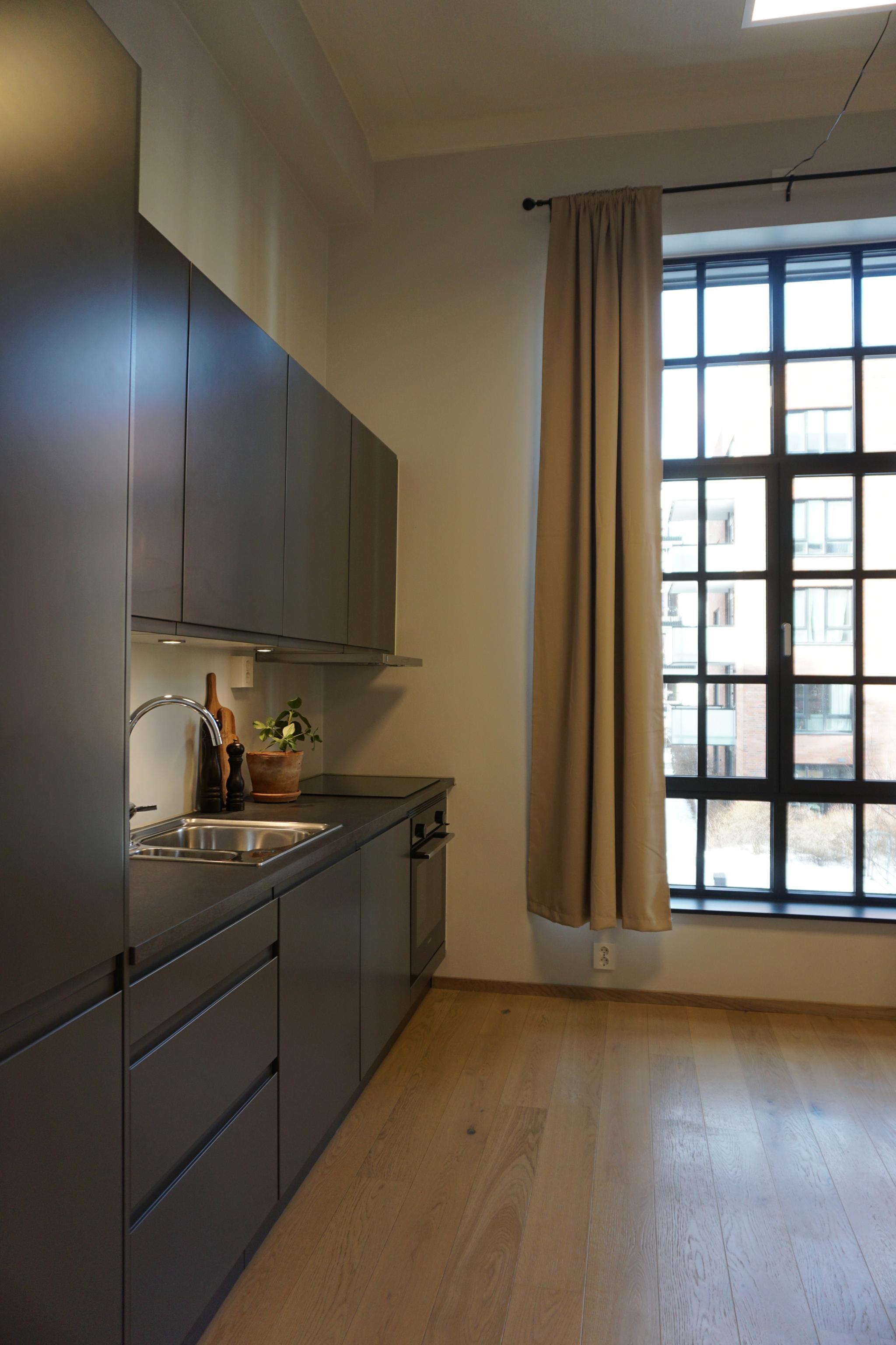 Kjøkken fra Sigdal med integrerte hvitevarer