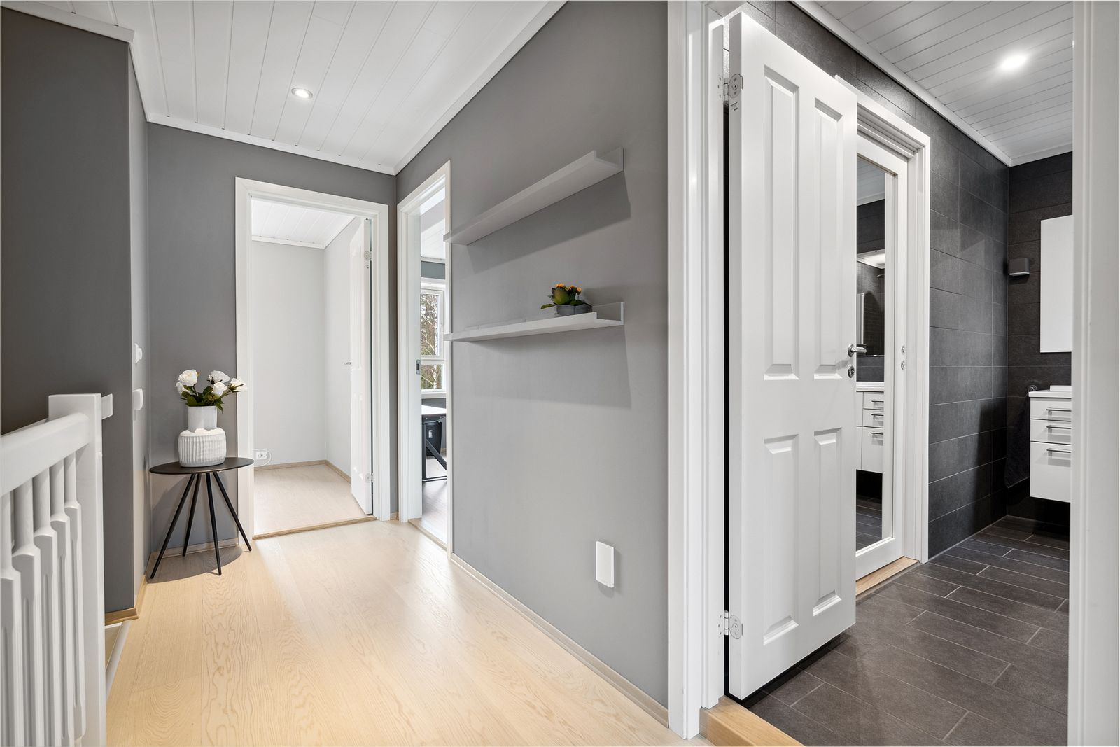 Gangen i andre etasje