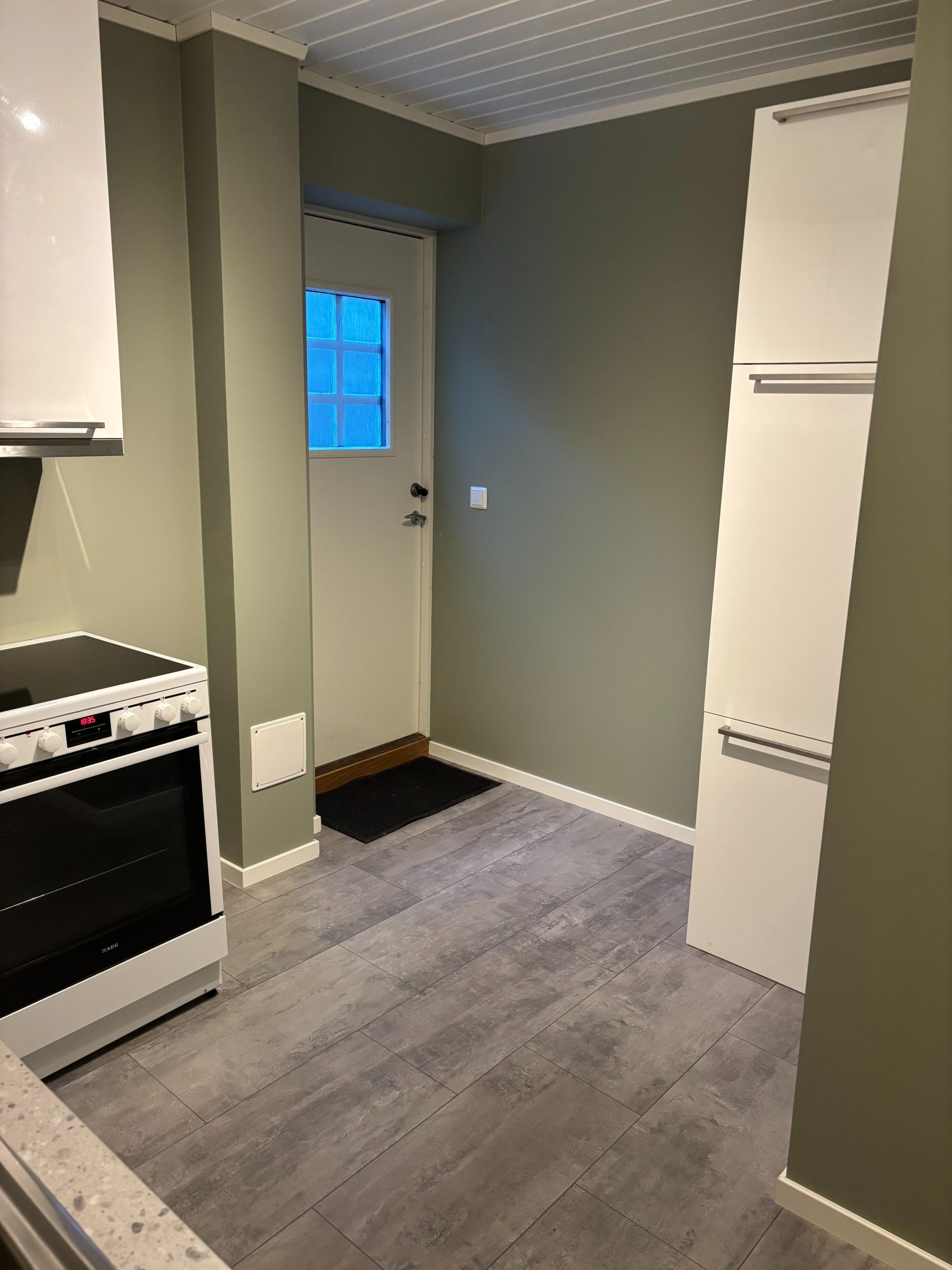 Kjøkken, mot inngang