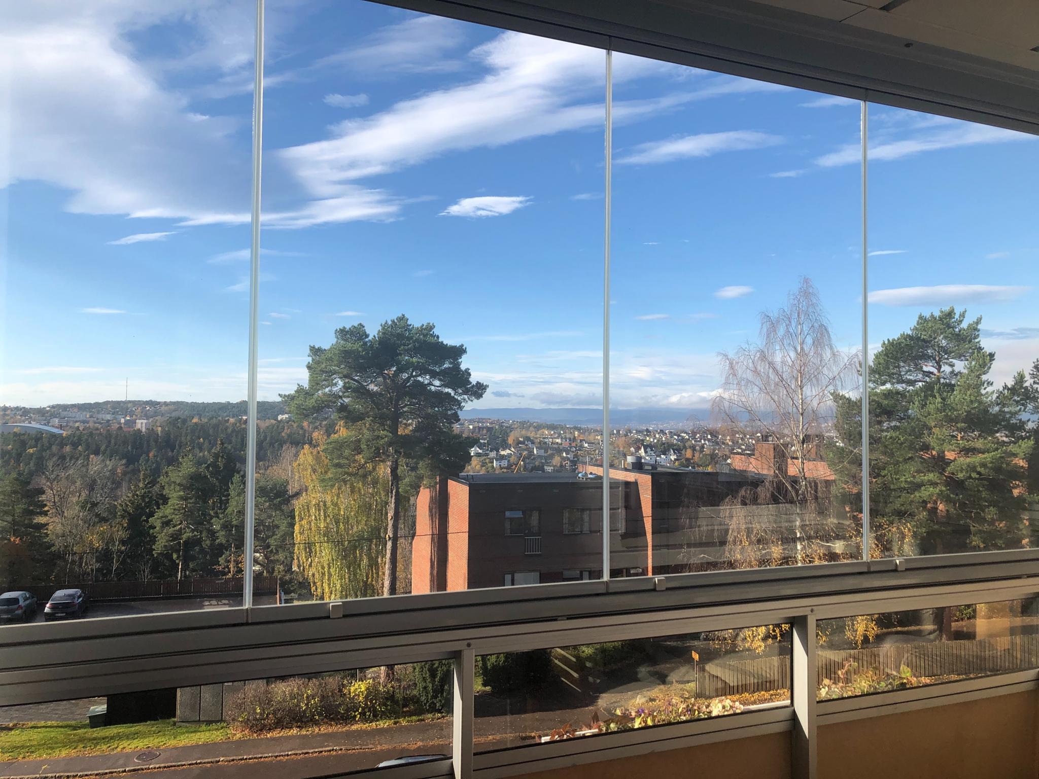 Utsikt mot Østensjøvannet