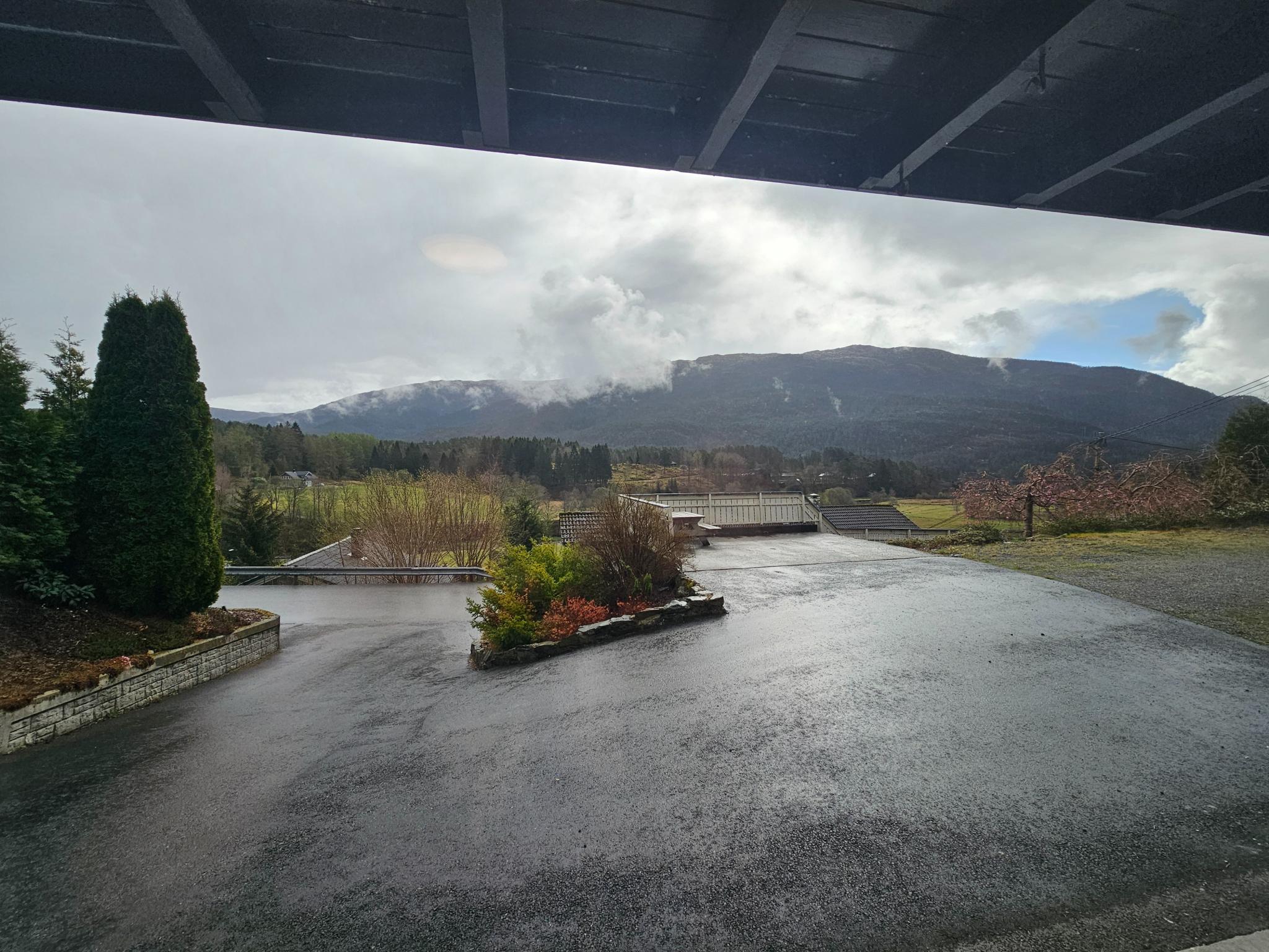 Utsikten fra soveromsvindu