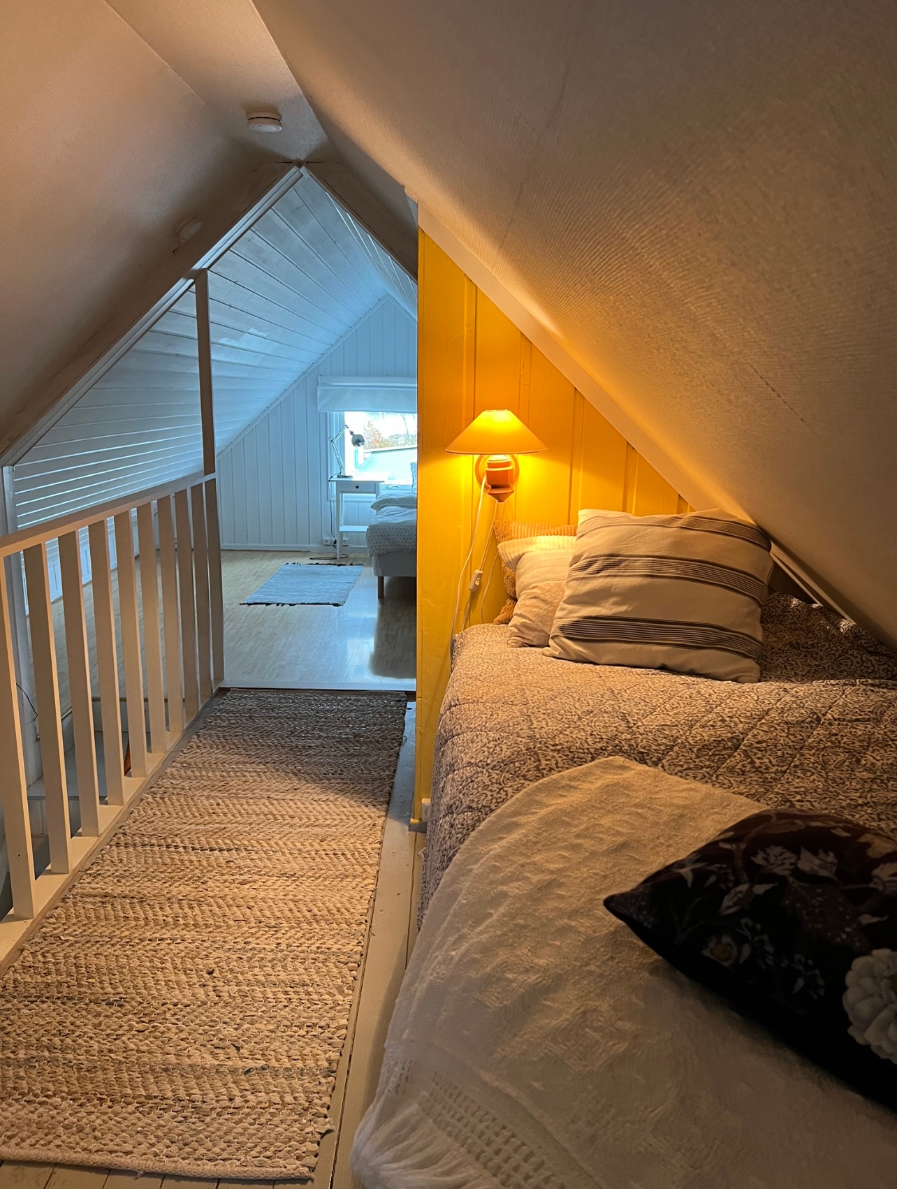 Sovealkove på loftet