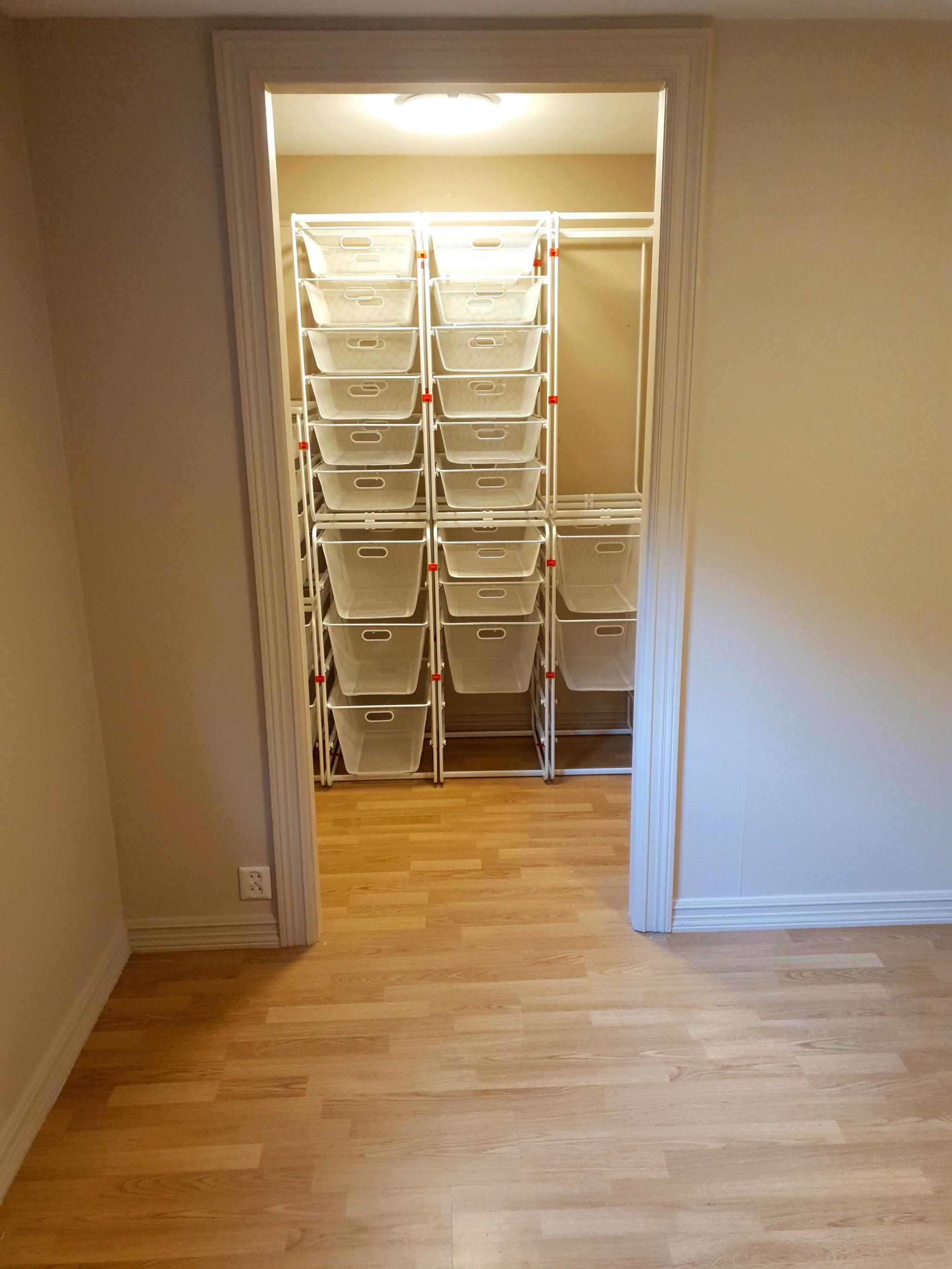 Fra soverom til garderobenisje