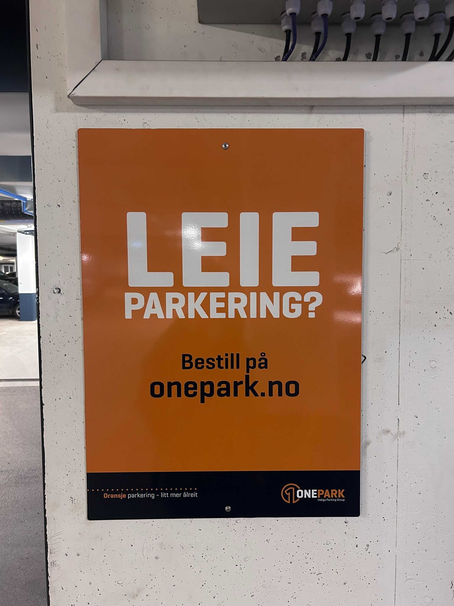 Mulighet for leie av parkering i samme bygg