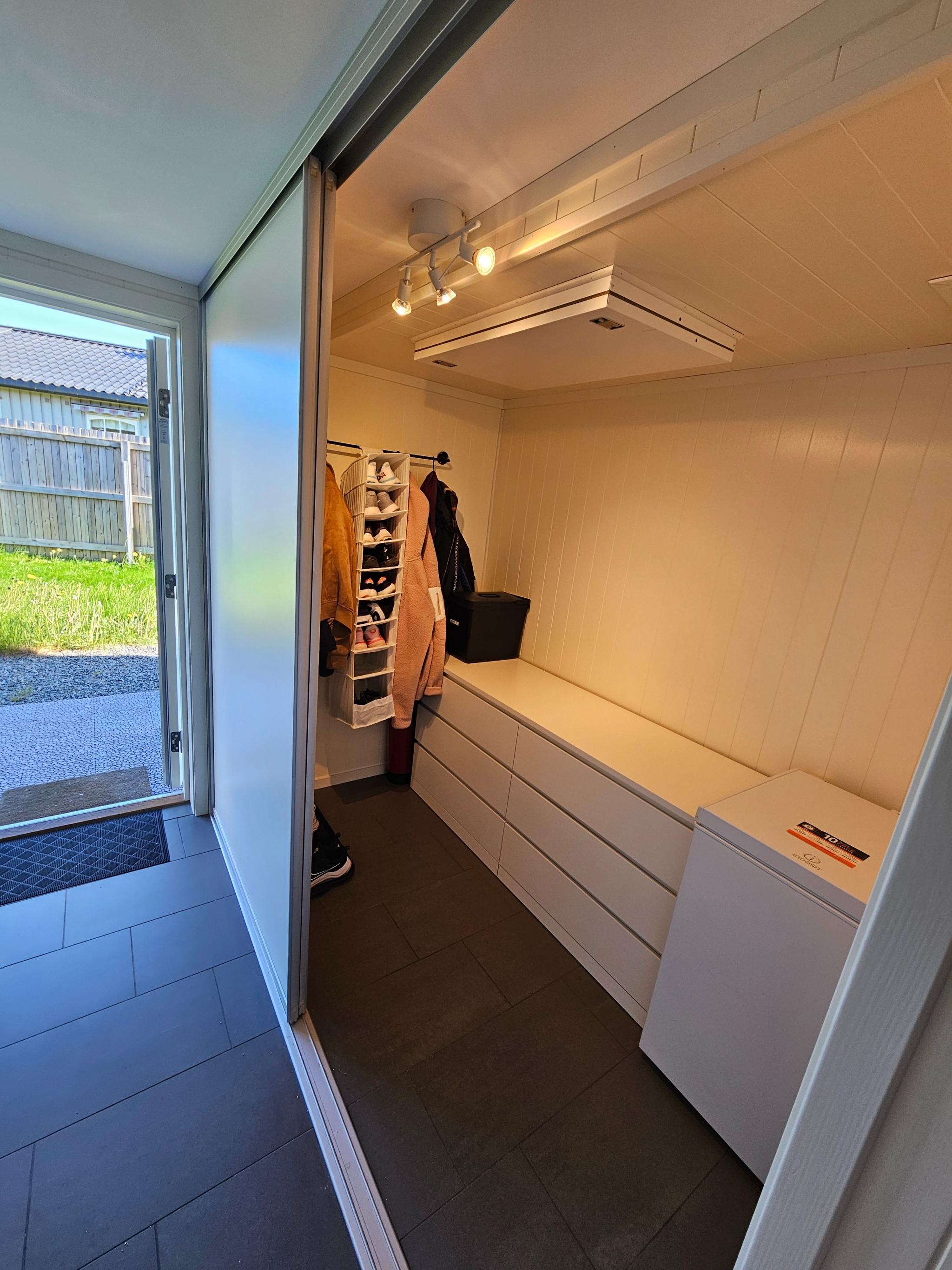 Inngang, gang m/ bod