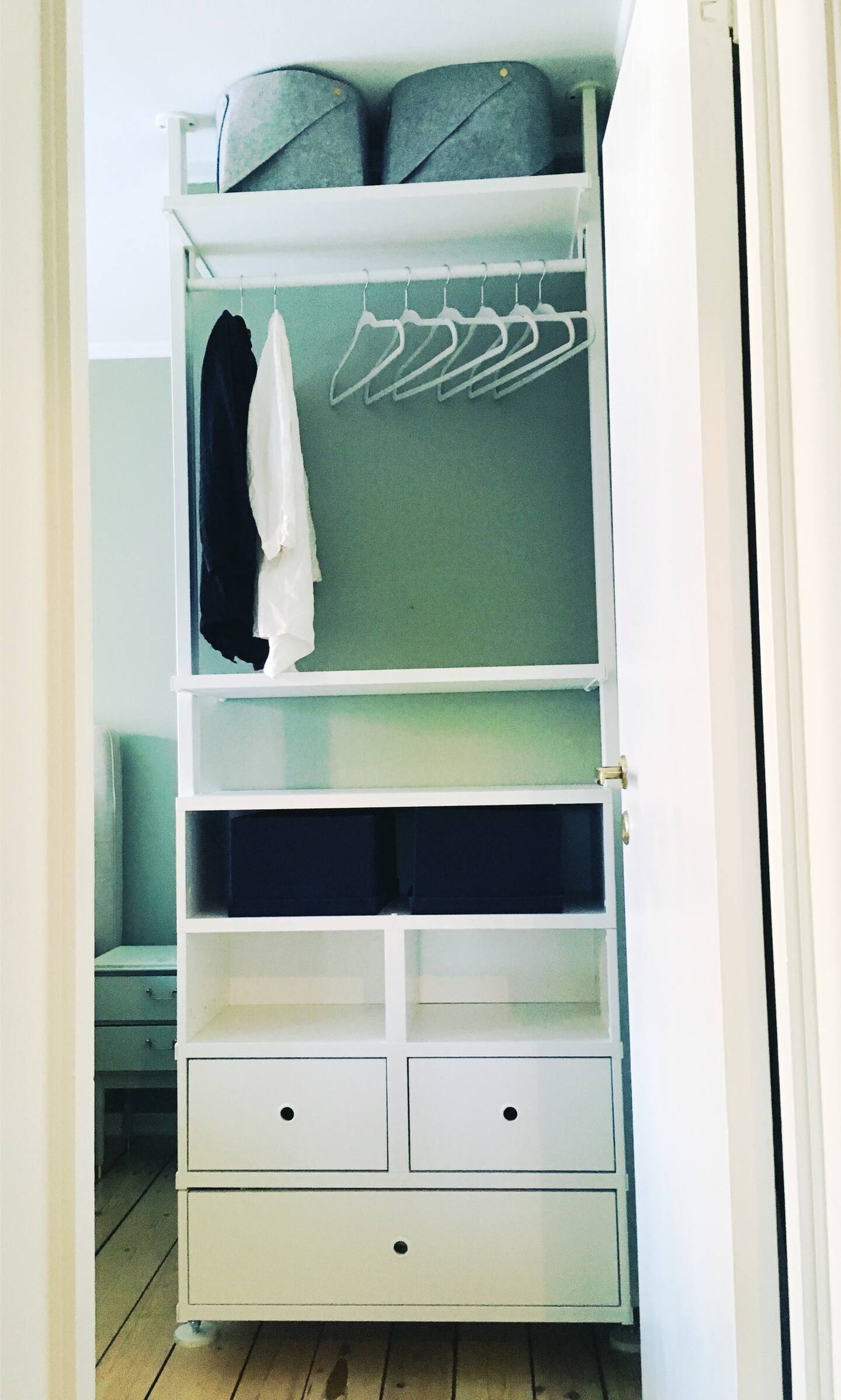 Oppbevaring på soverom