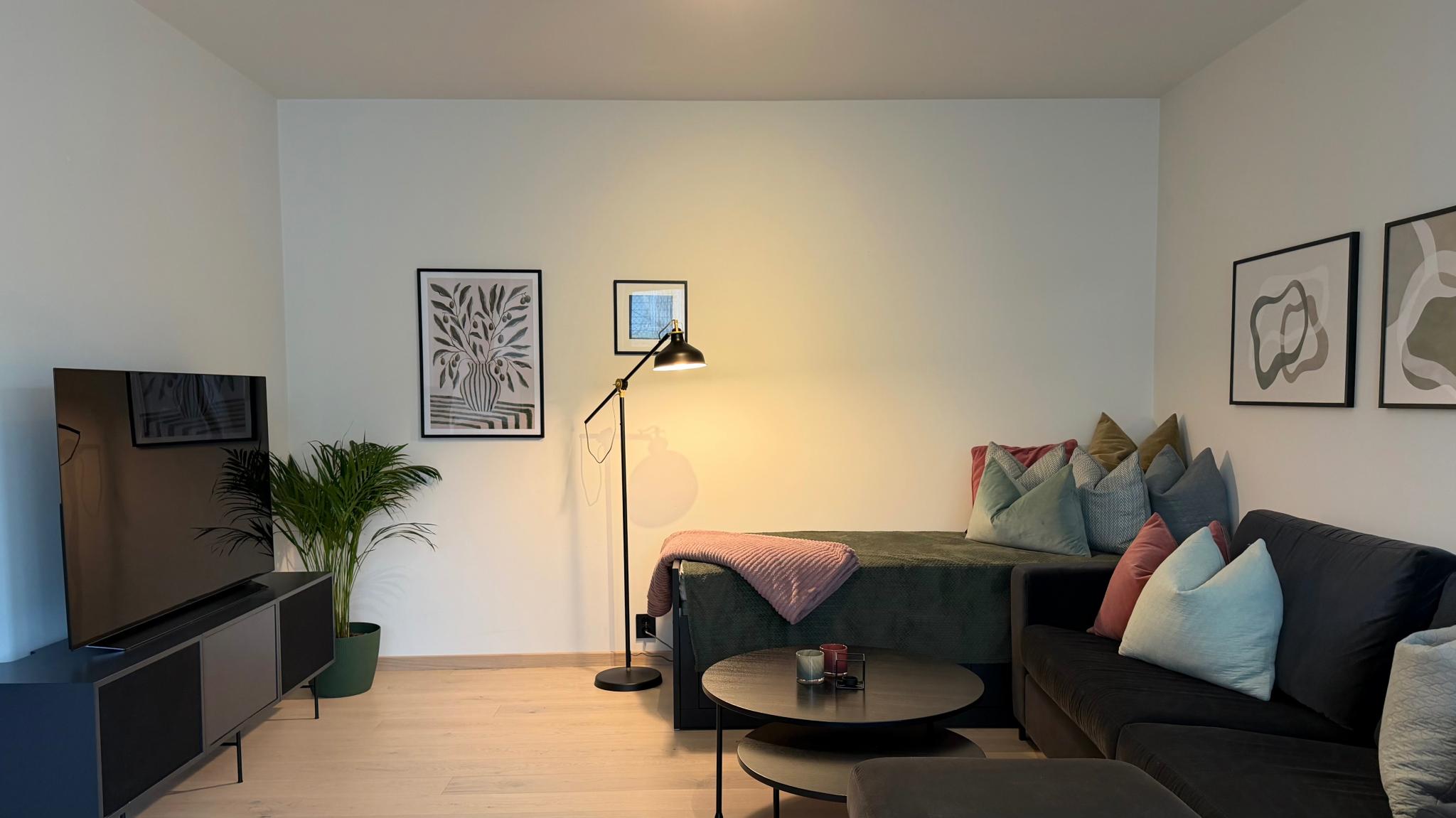 Moderne TV, samt internett med høy hastighet