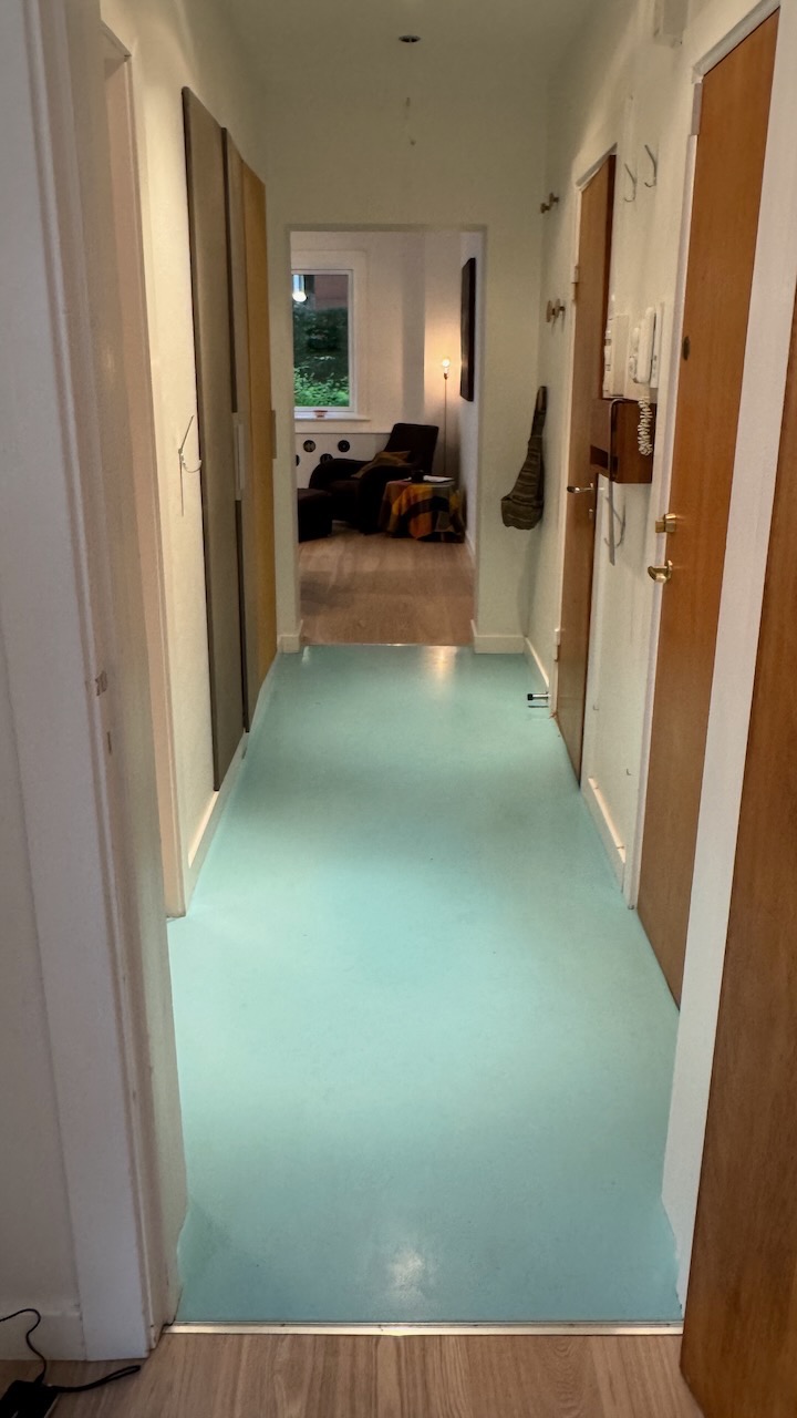 Gang med varmekabler