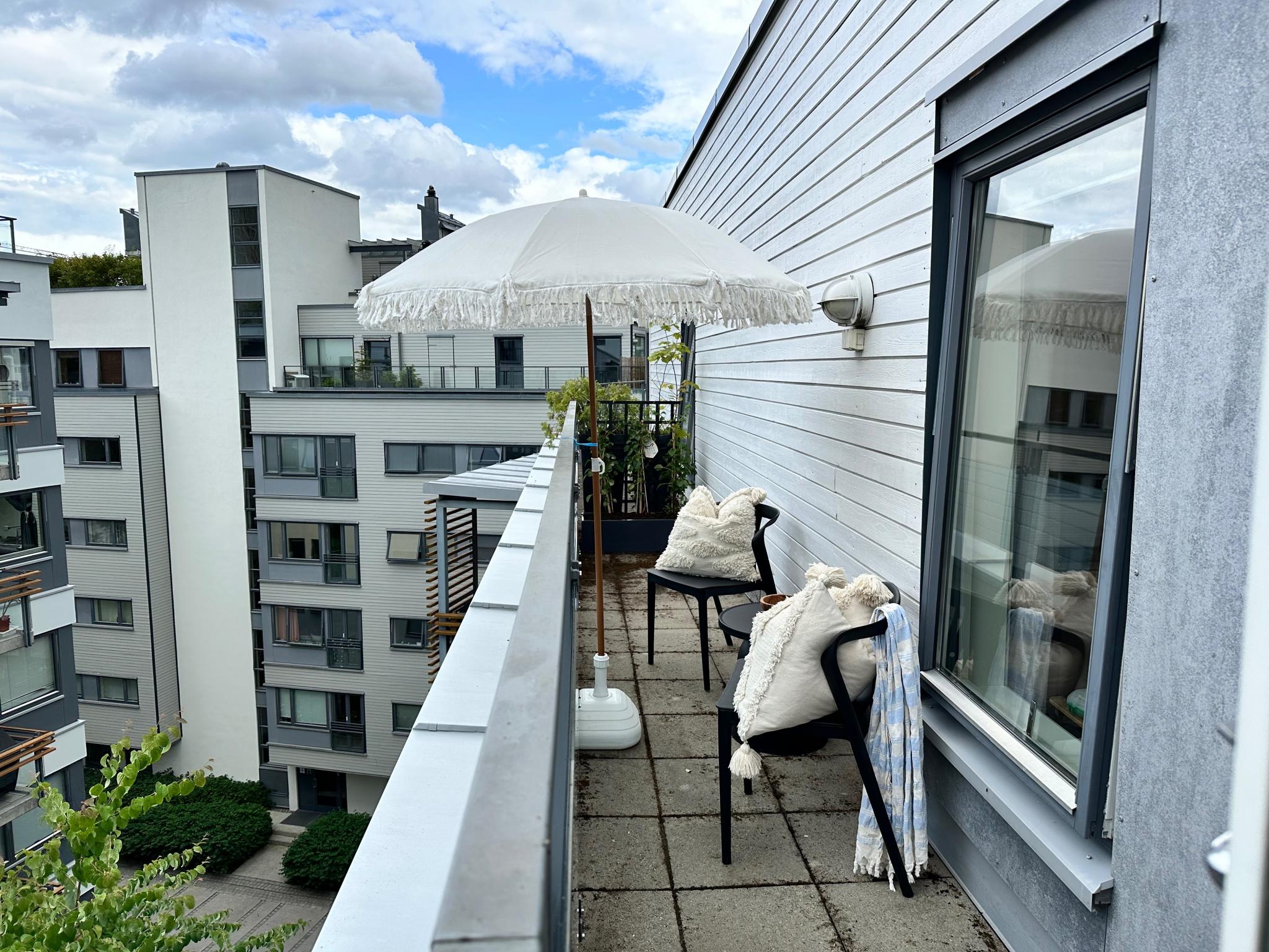 Privat terrasse 