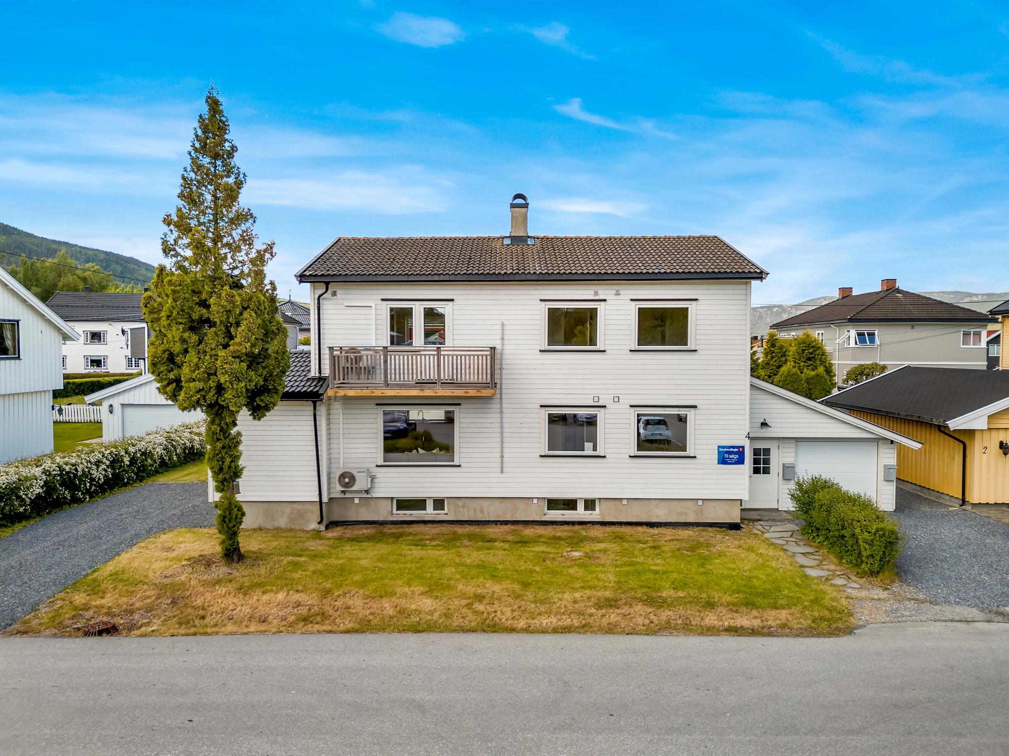 Leiligheten ligger i første etasje