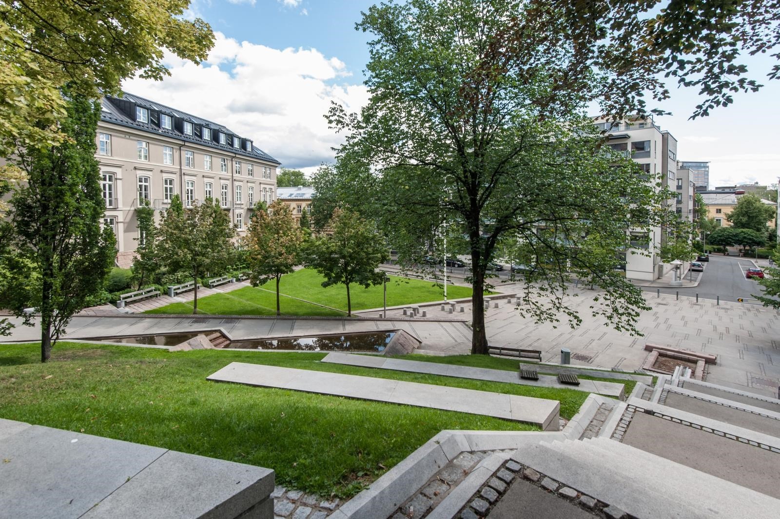 Sentralt midt på St.Hanshaugen.  