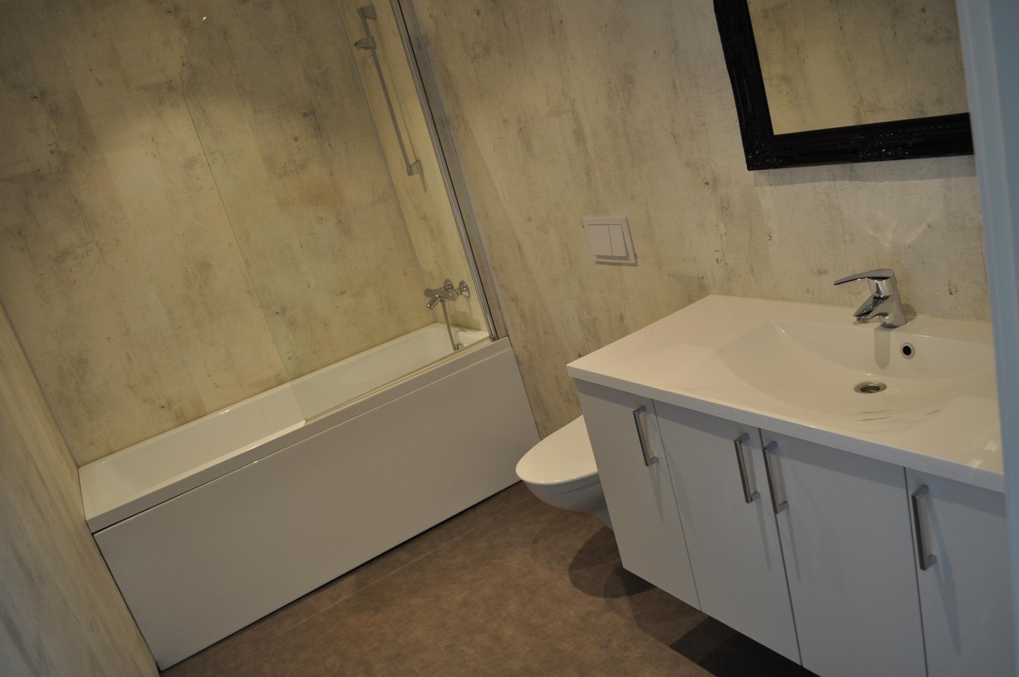 Bad (det vil bli montert dusjkabinett)