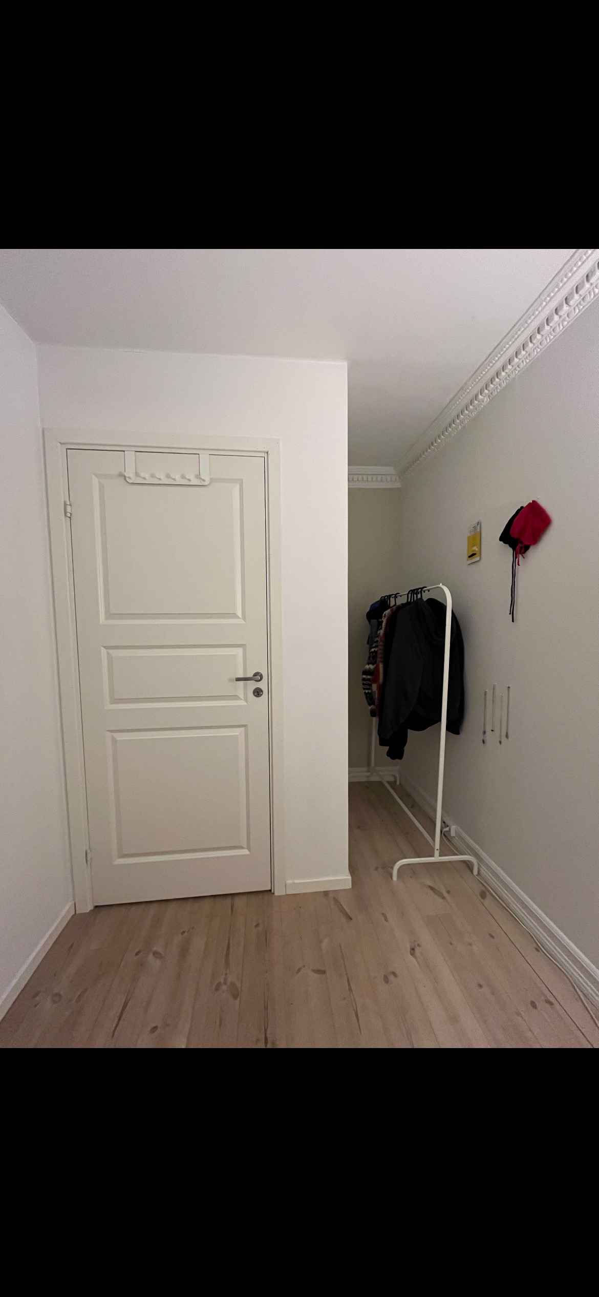 Tidligere innredning ledig soverom.