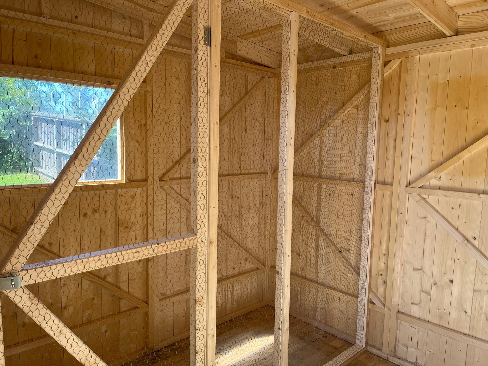 Oppbevaringsbod medfølger.