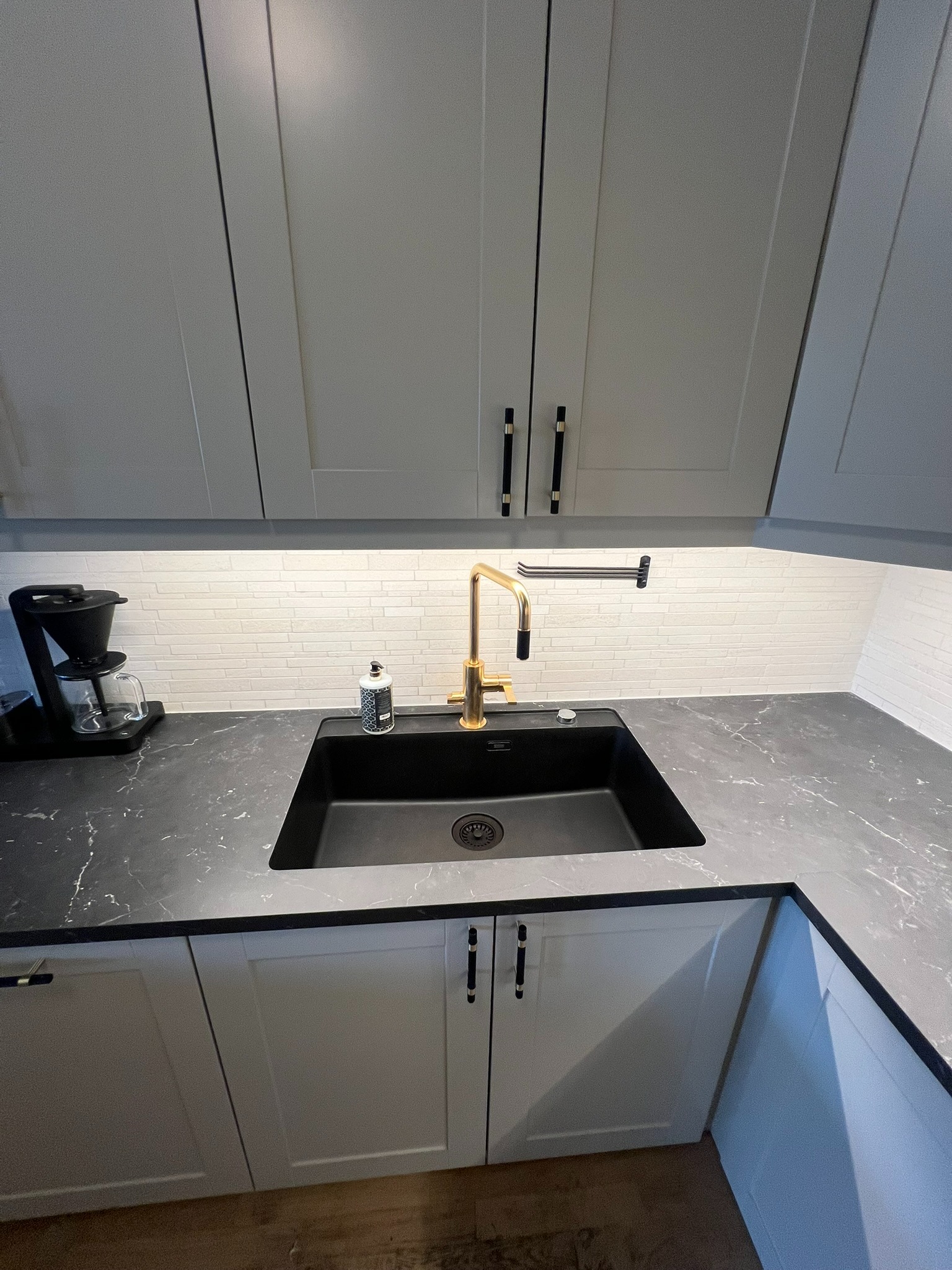 Stor og praktisk vask.