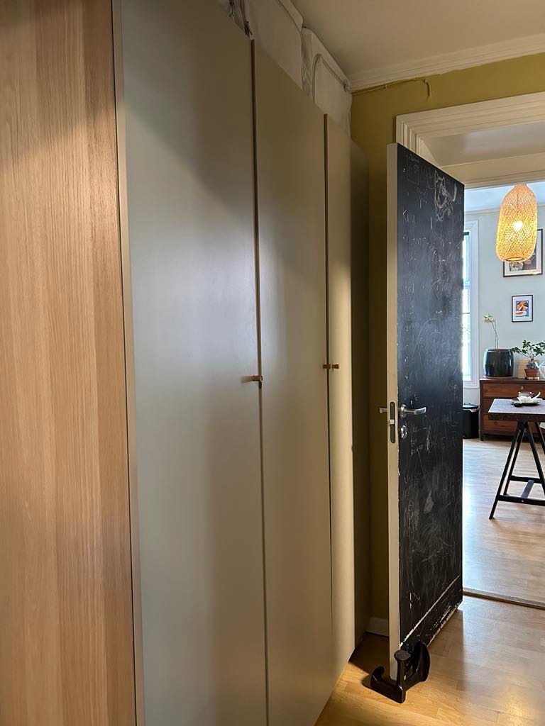 Oppbevaring gang, skuffer, hyller og oppheng