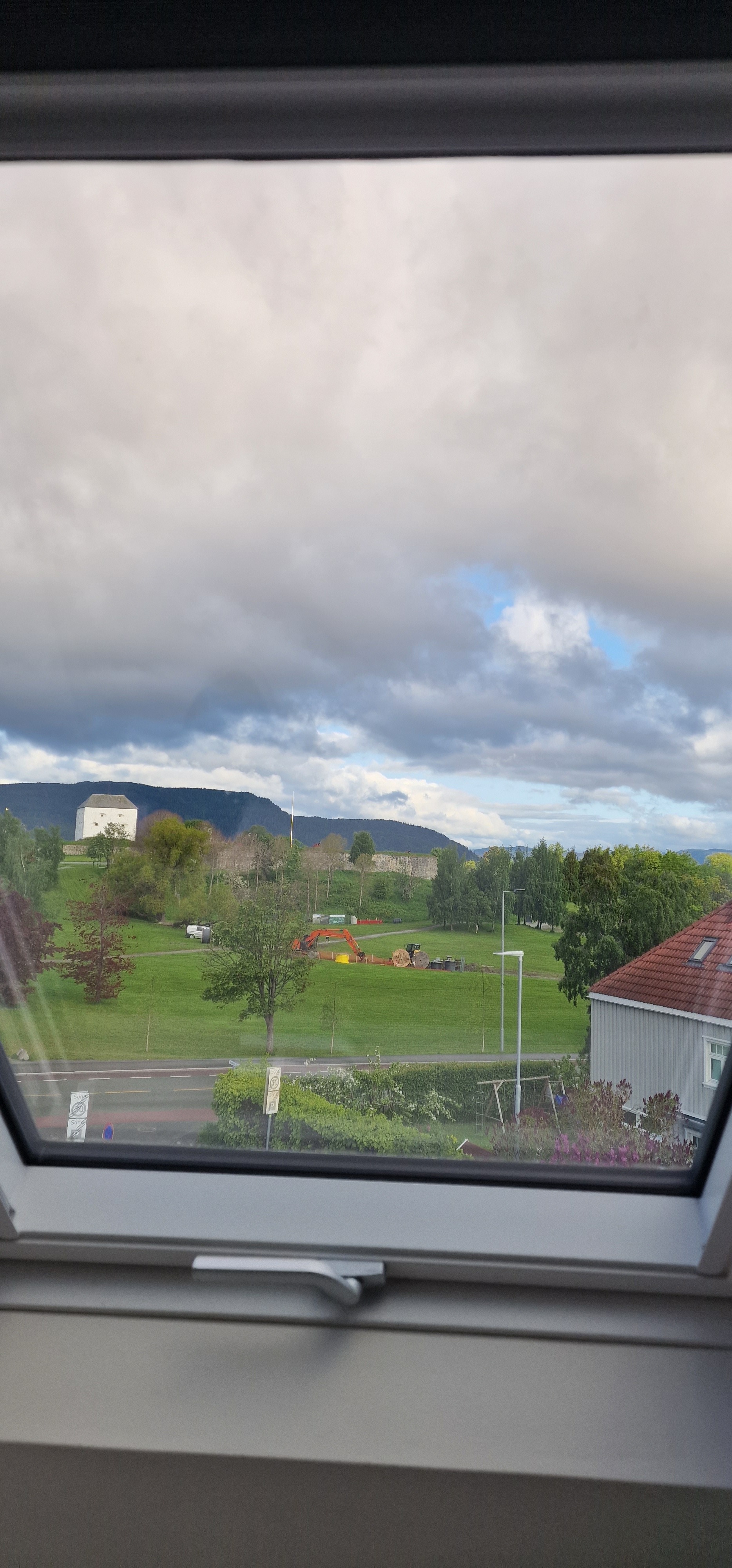 Sov 2 har utsikt mot Kristiansten festning