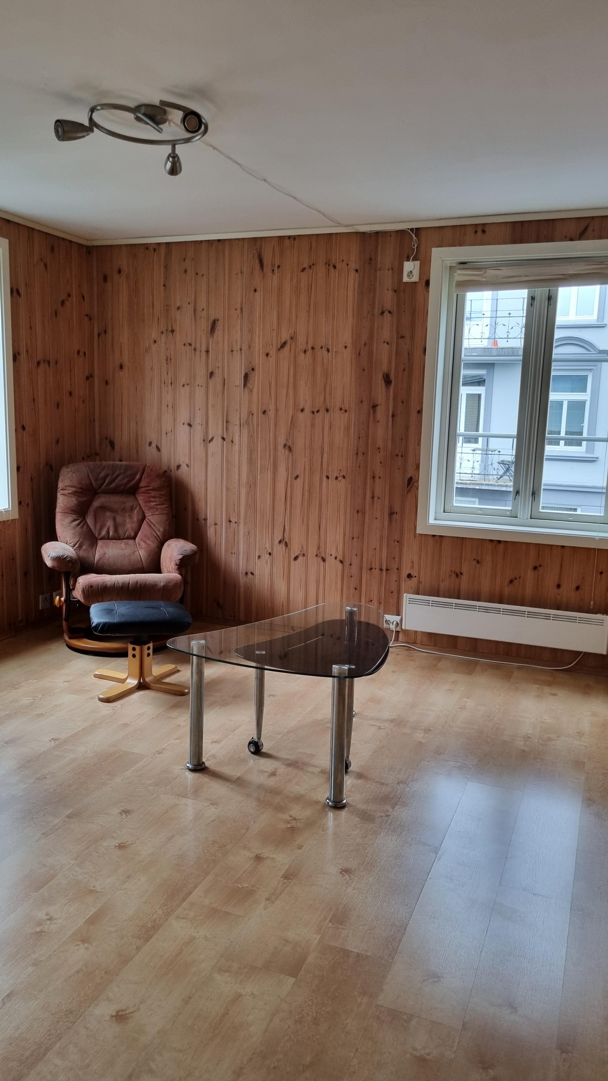 Stuen sett fra gangen