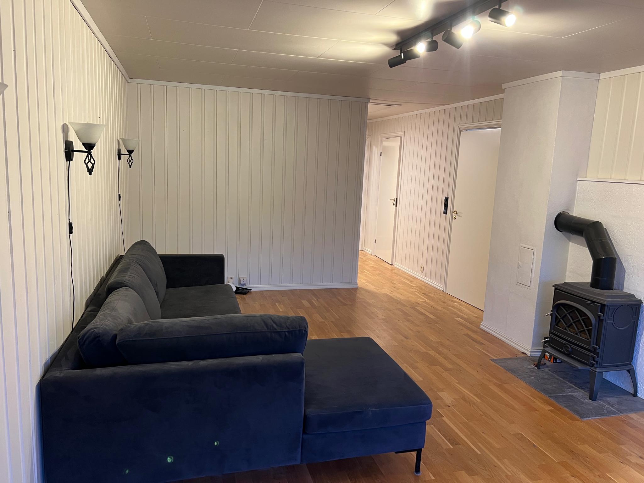 God plass til å lage en hjemmekoselig tv stue 