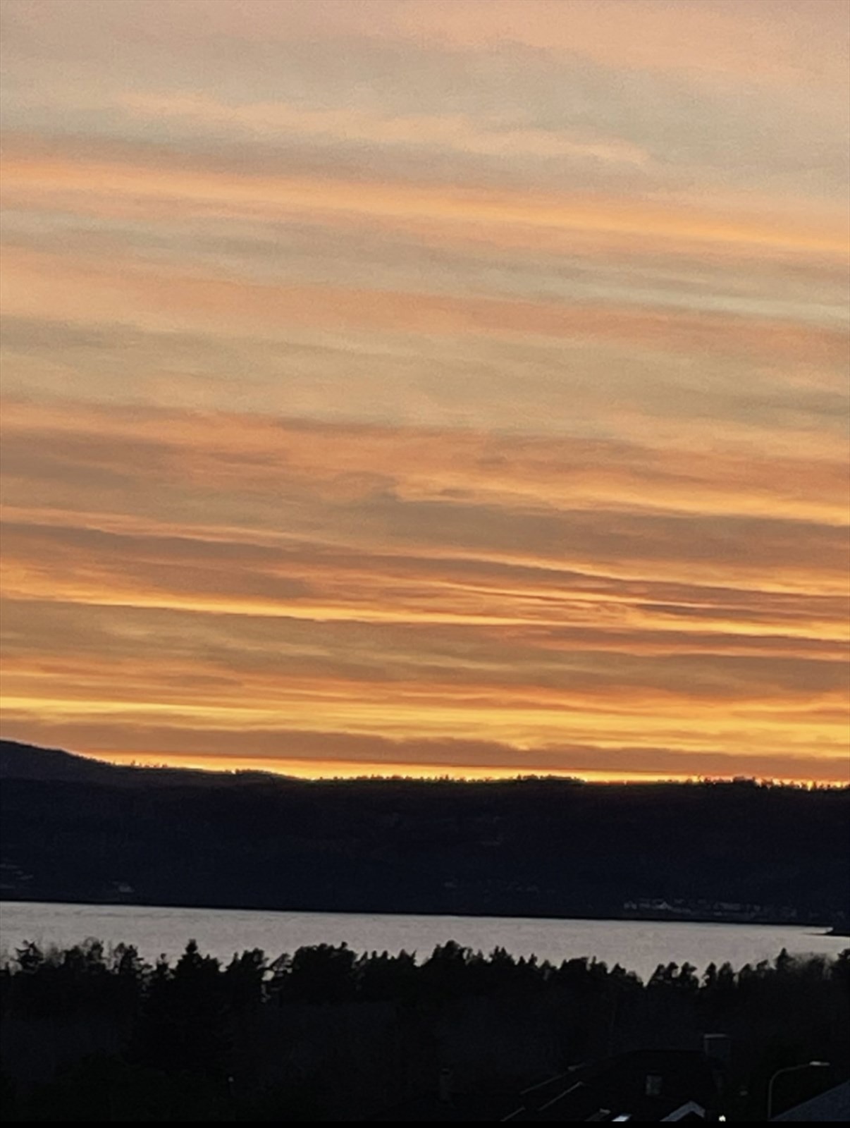 Kveldsol fra terrase