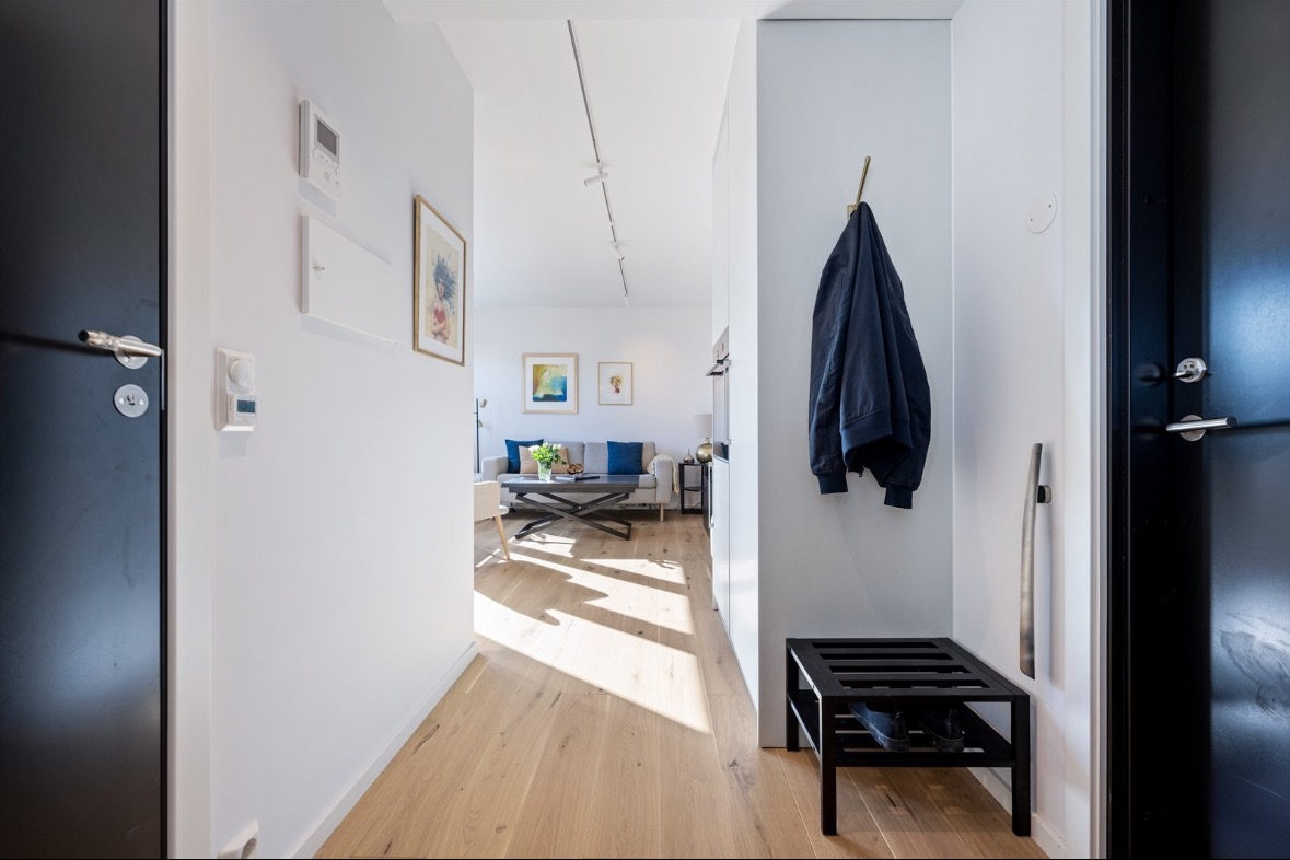 Gang, bad til venstre