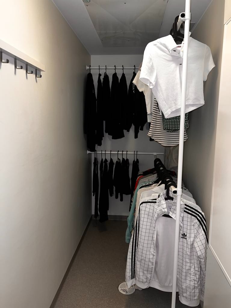 Garderobe/bod 