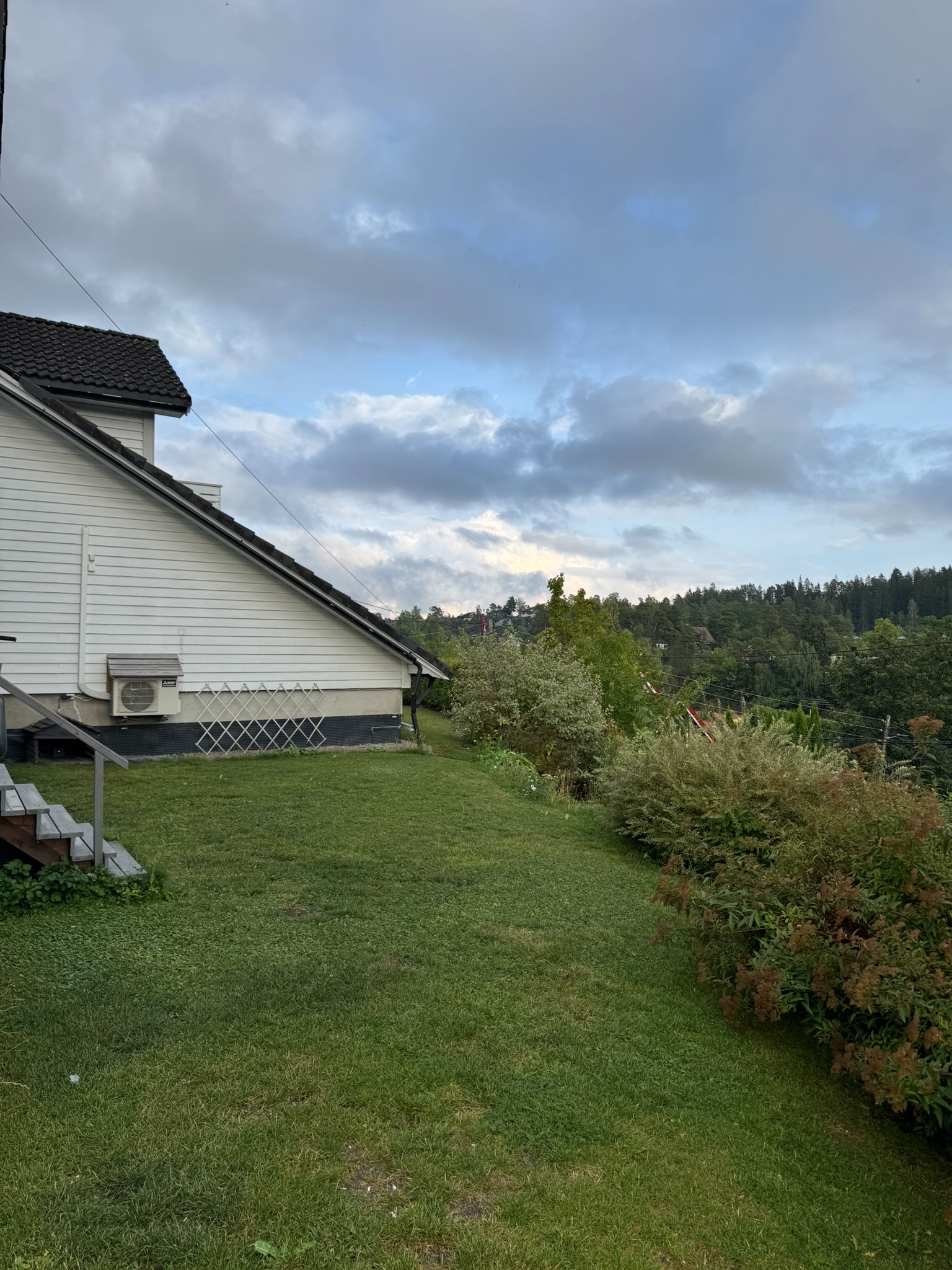 Deler av hage kan disponeres dersom ønskelig