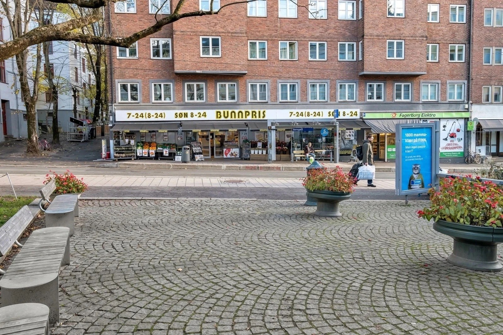 Nærmeste matbutikk 50 meter unna