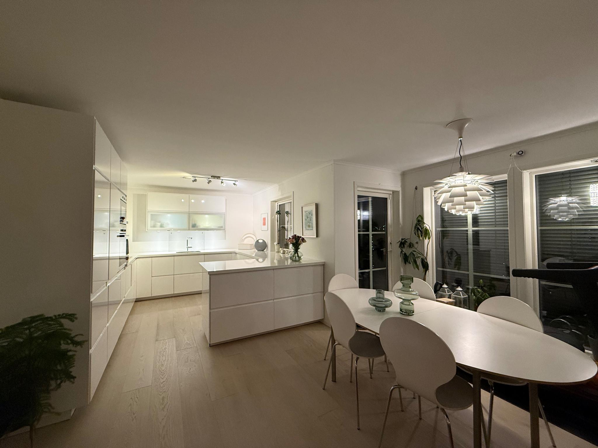 Eksempel på mulig møblering. 