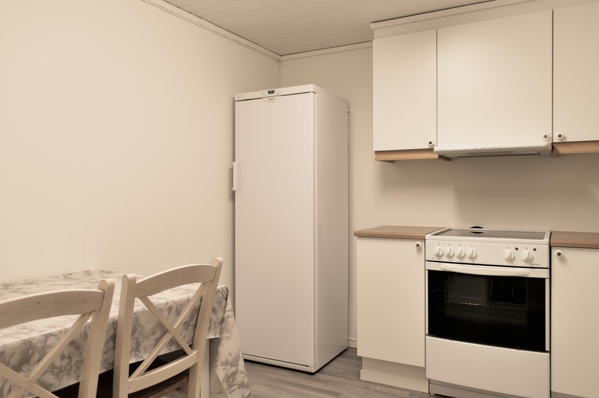 Kjøkken med varmekabler