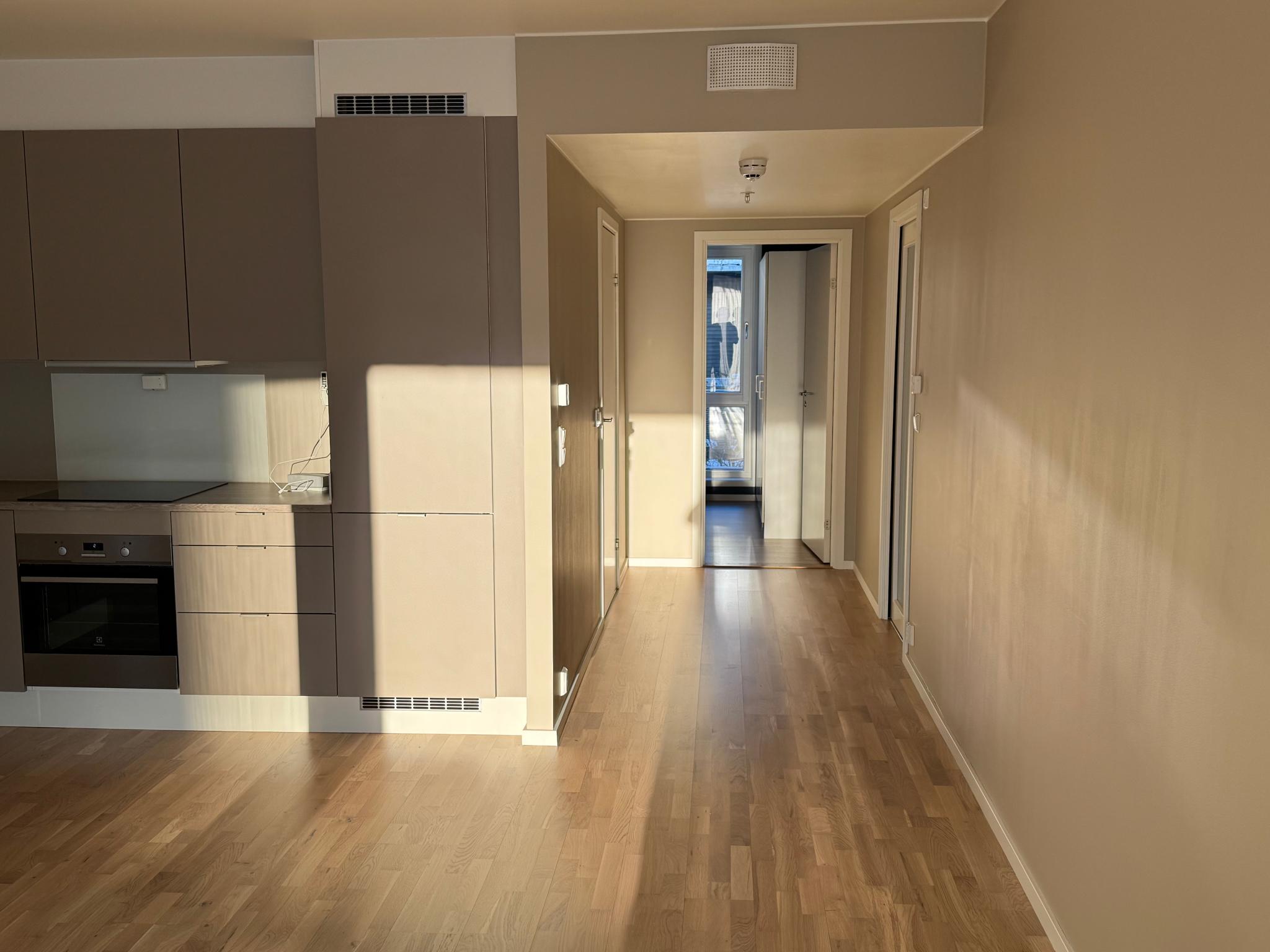 KJøkken med integrerte hvitevarer