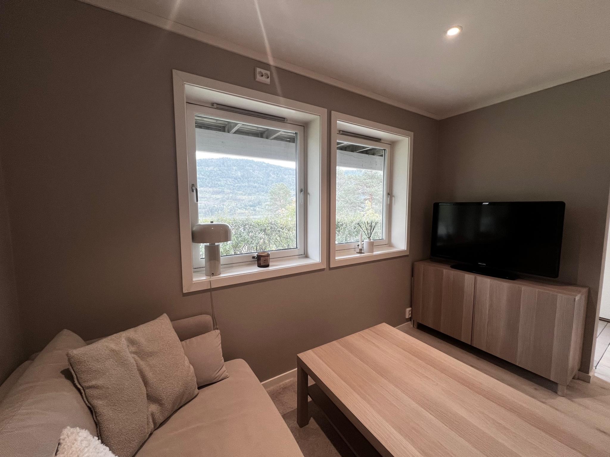 Fin utsikt mot Steinsfjorden. 