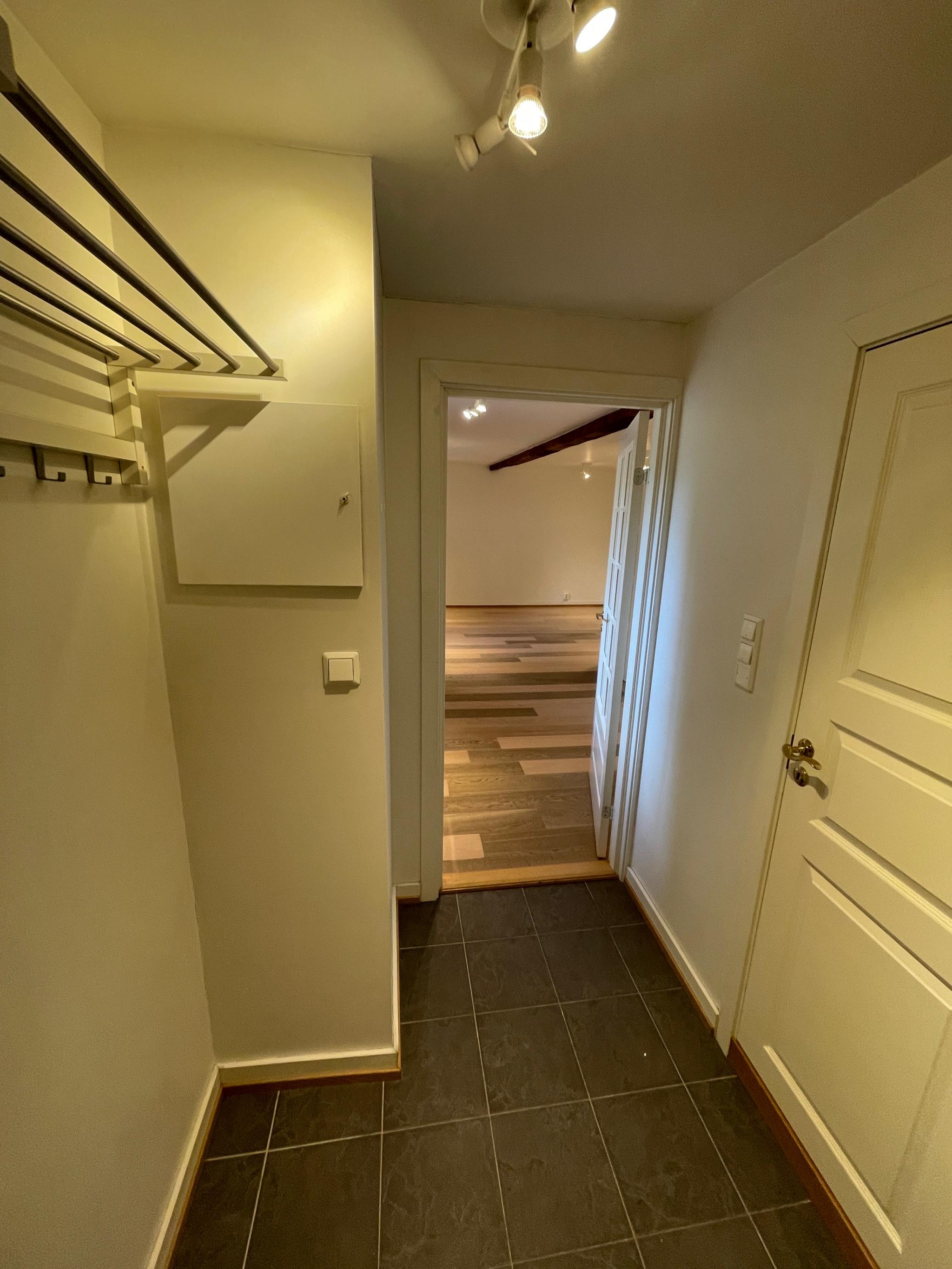 Egen inngang med eget vindfang