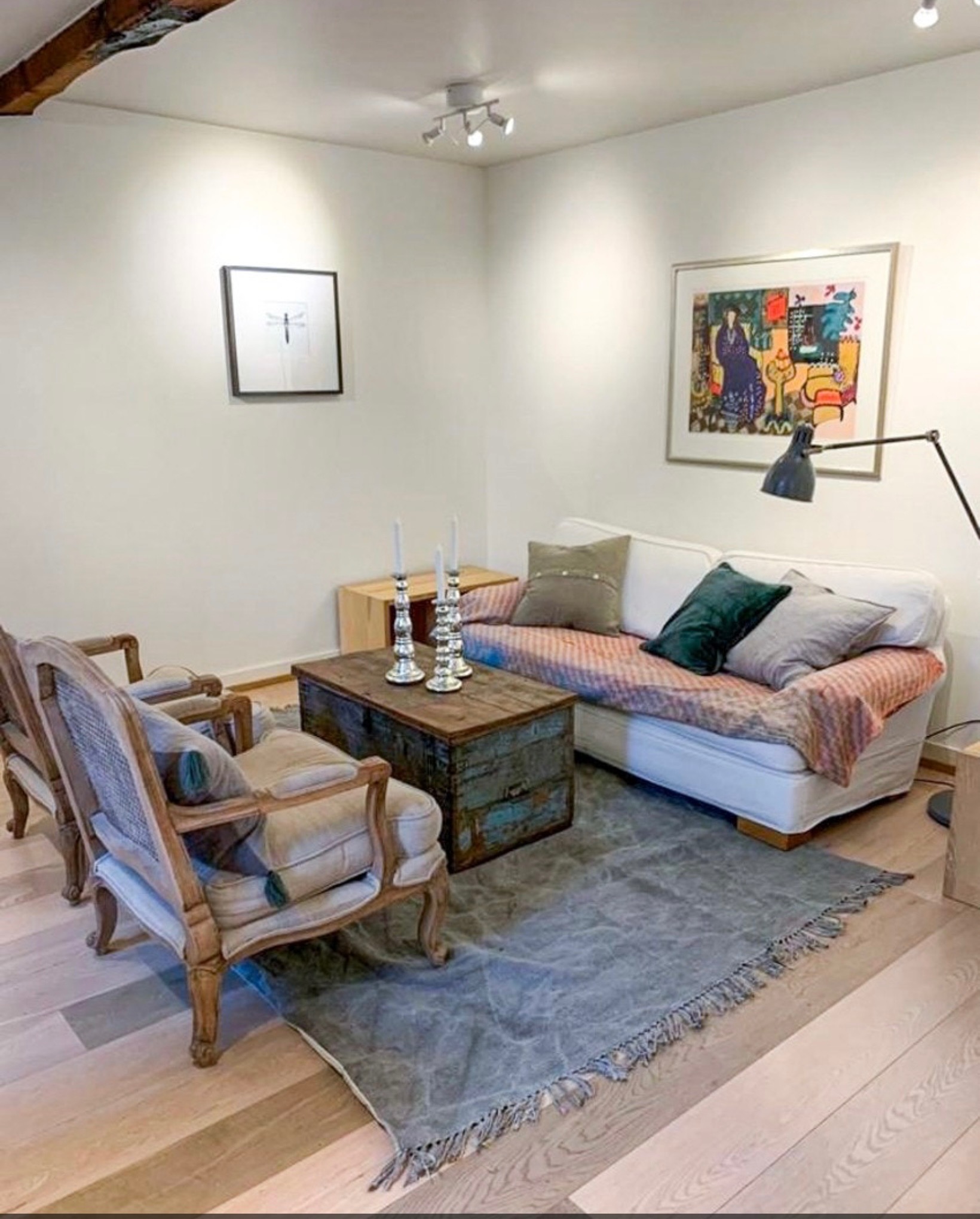 Plass til stuemøblement