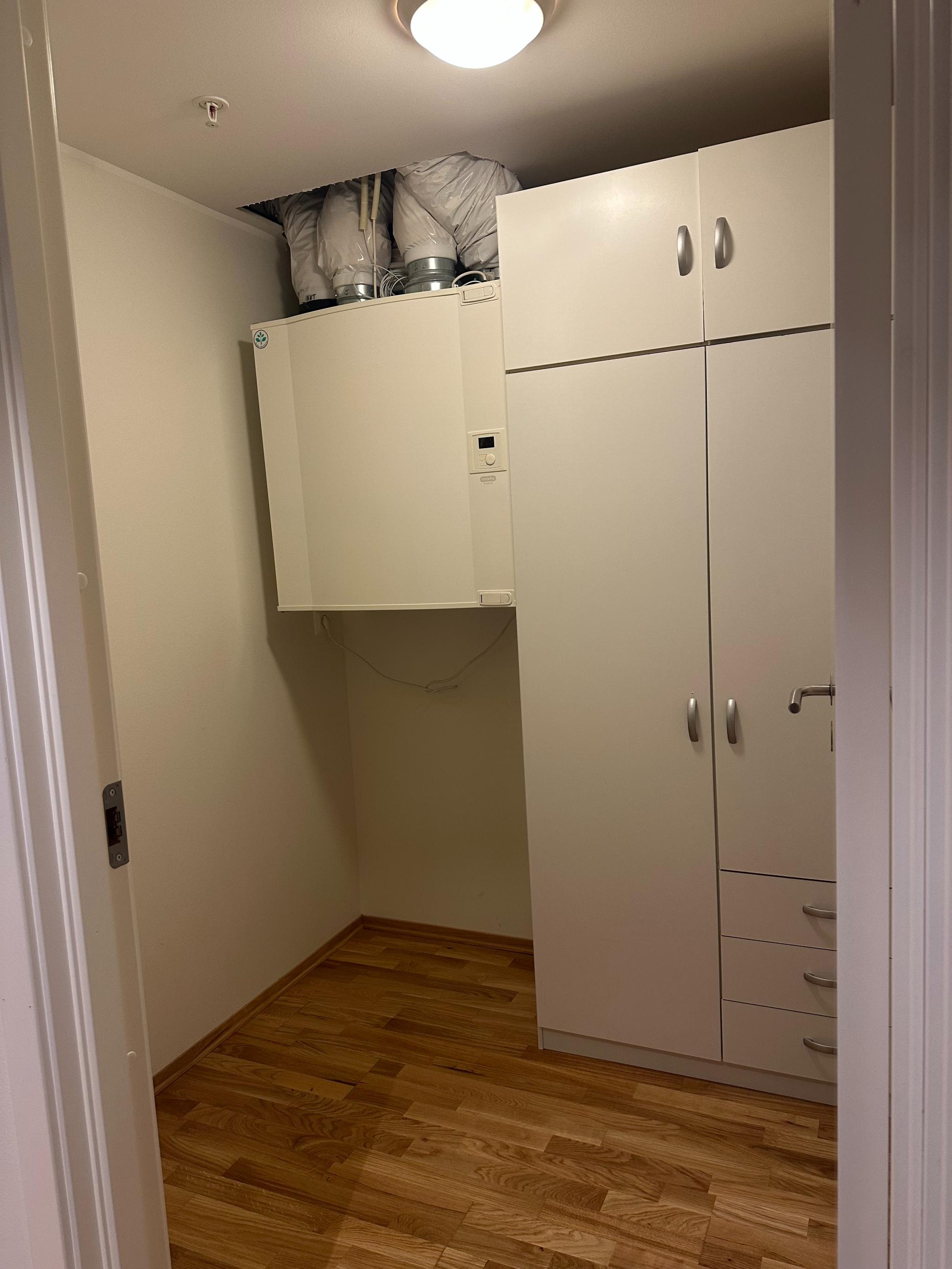 Innvendig bod/teknisk rom