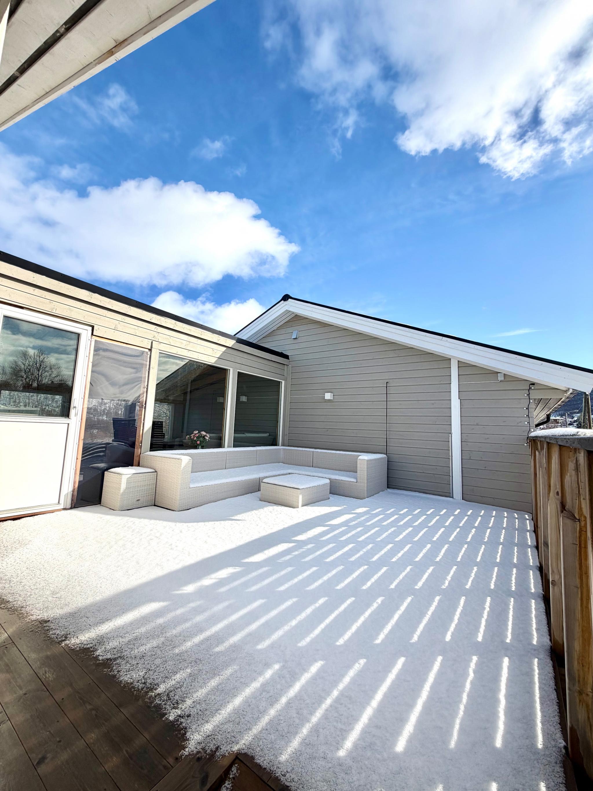 Veranda og vinterhage