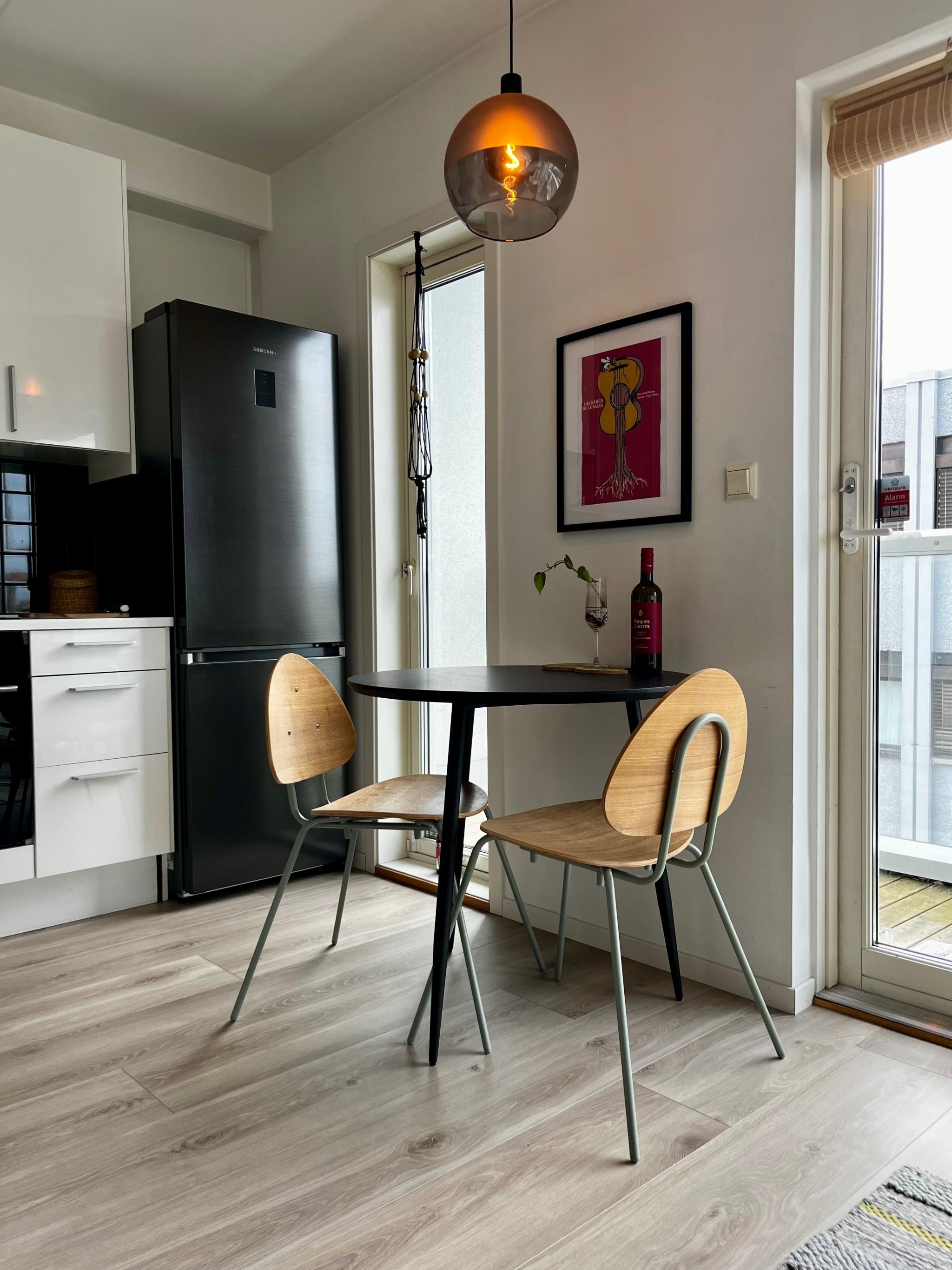 Åpen stue-/kjøkkenløsning