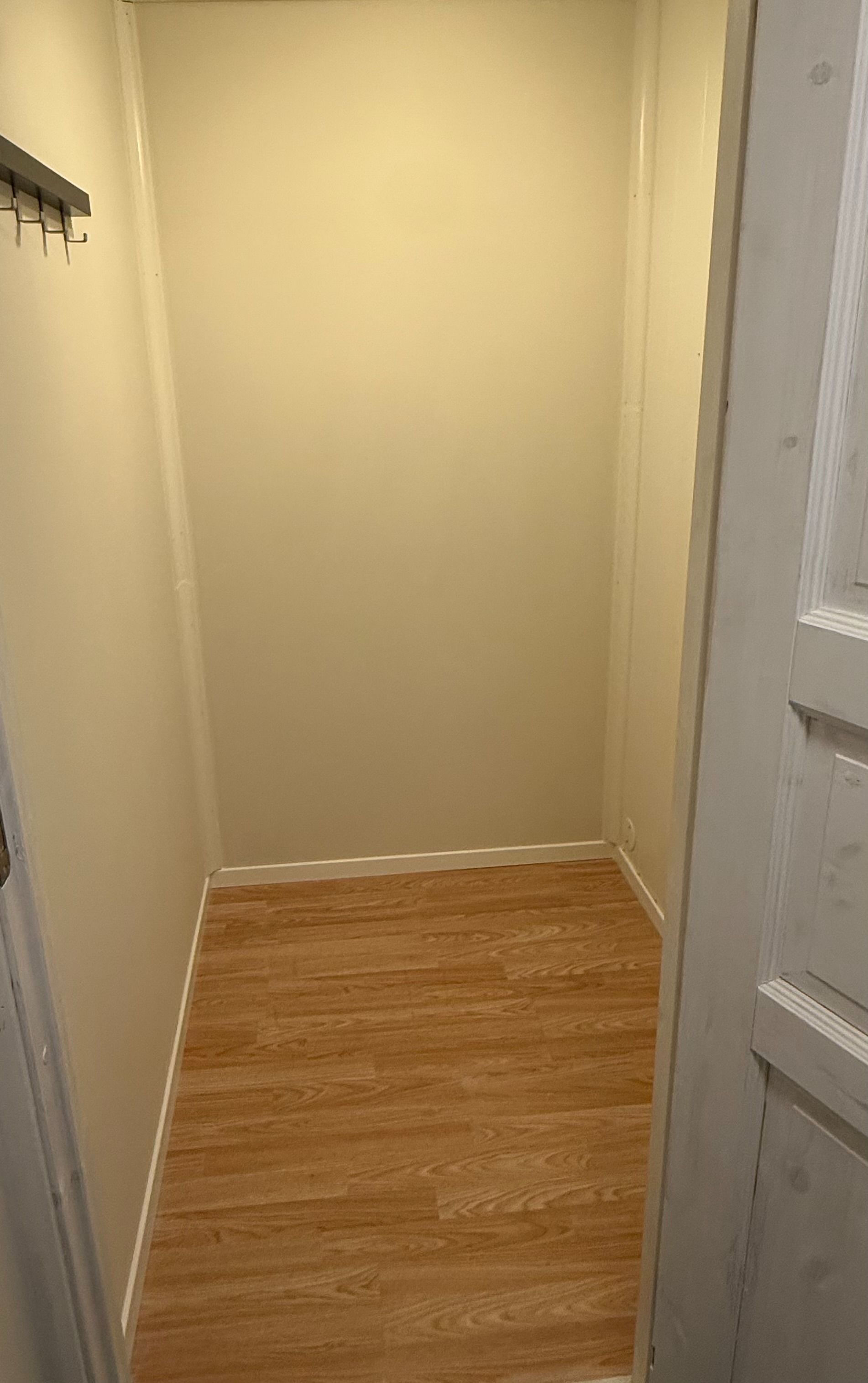 Lagringsplass i innvendig bod