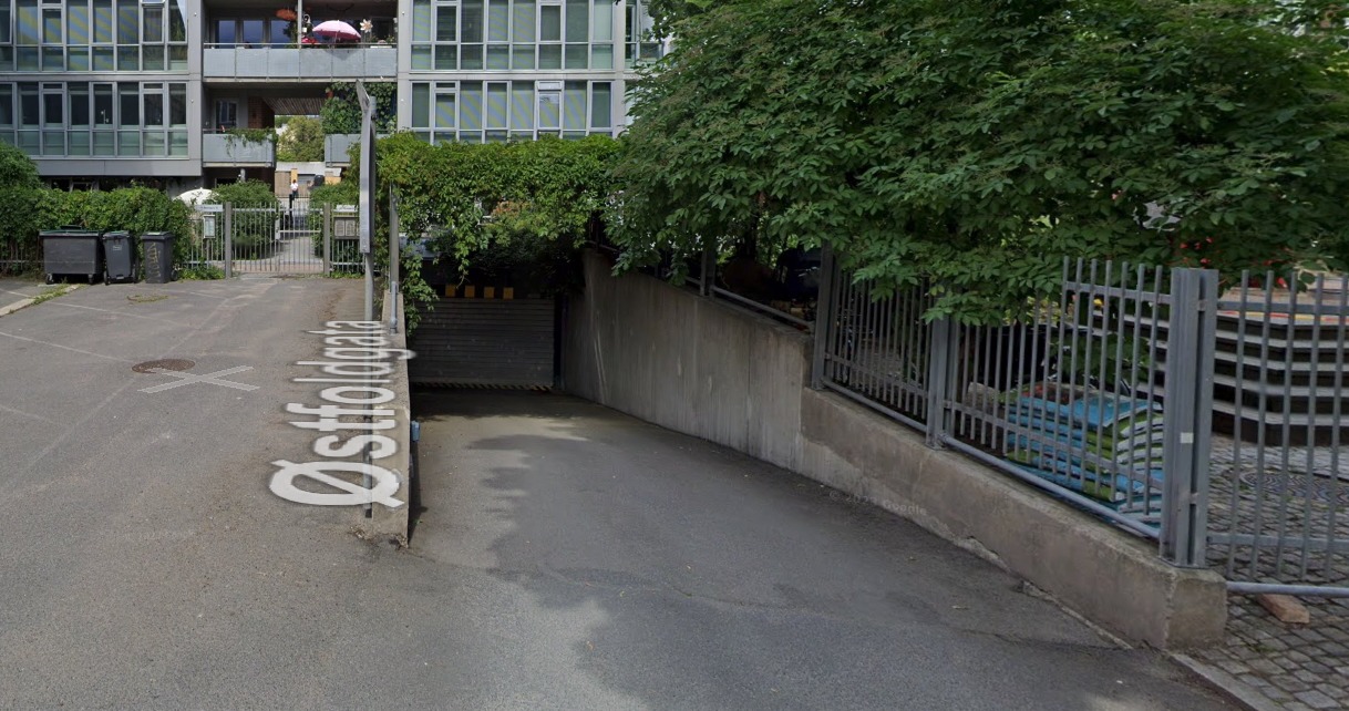 Ankomst fra Østfoldgata 2