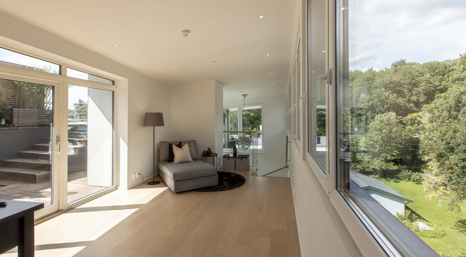 Stue 2/mastersuite i 2nd etasje, utgang takterrasse