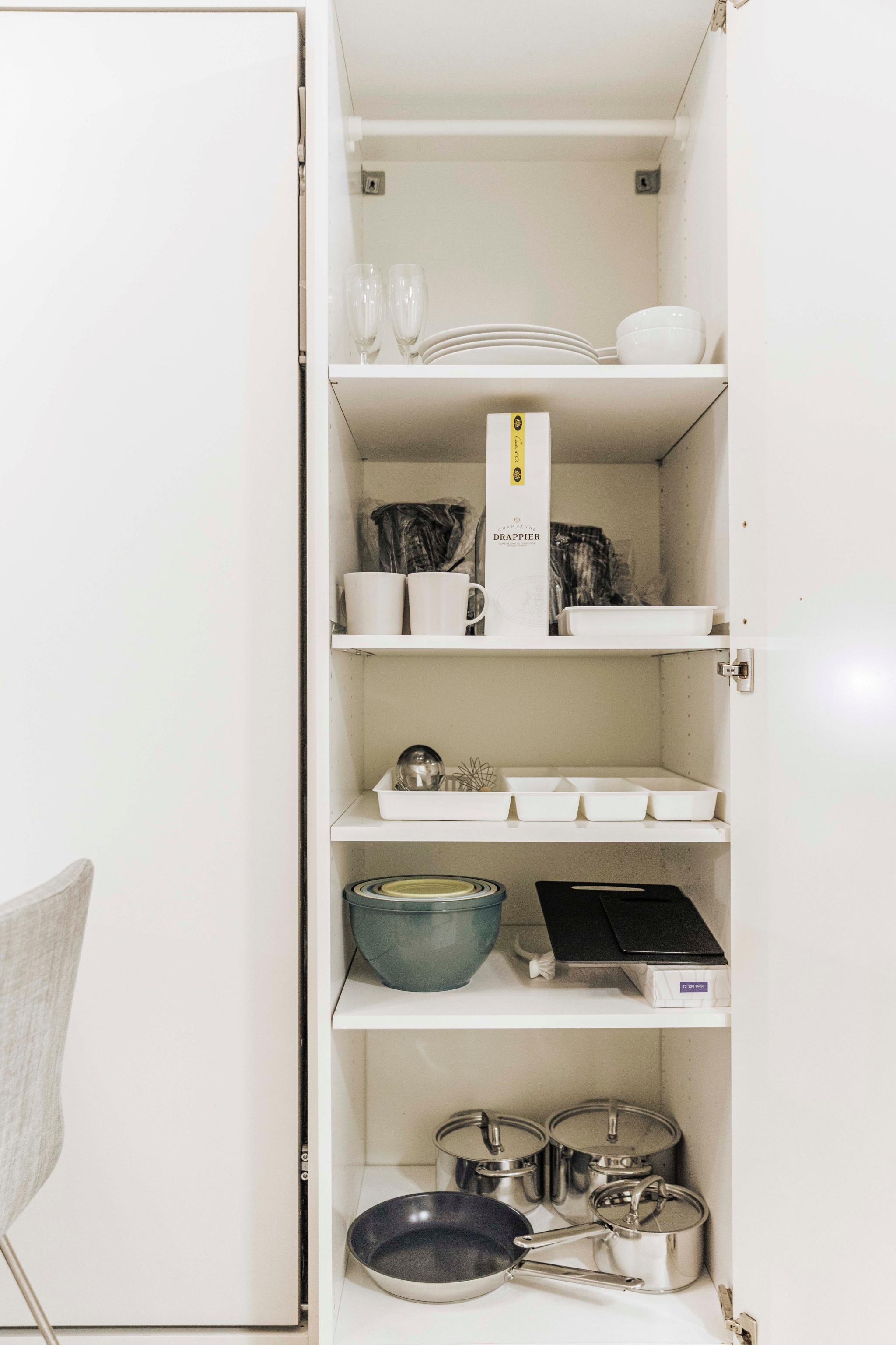 Alt du trenger av kjøkkenutstyr er nytt og klart