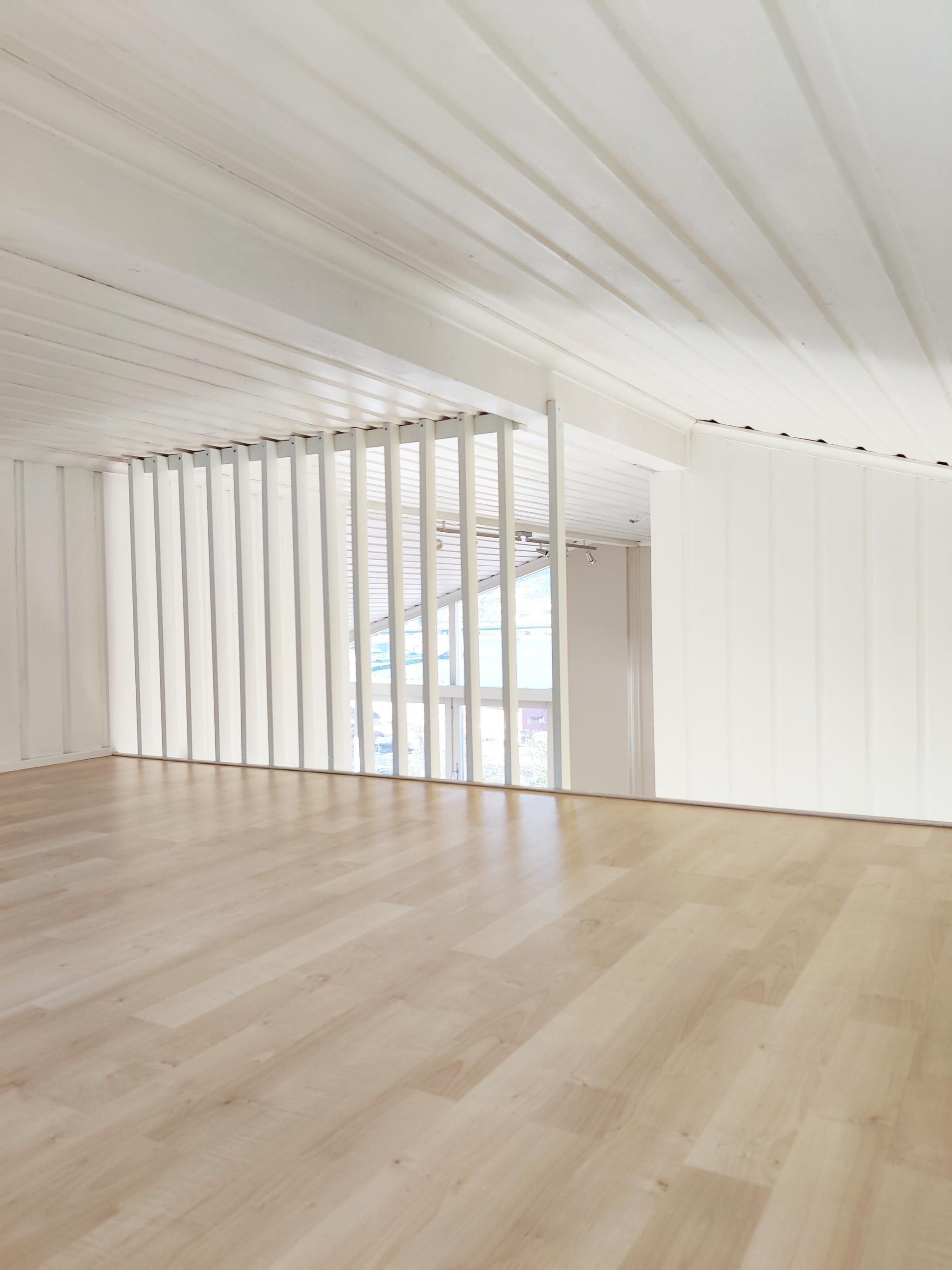 Hemsen sett mot stuen.