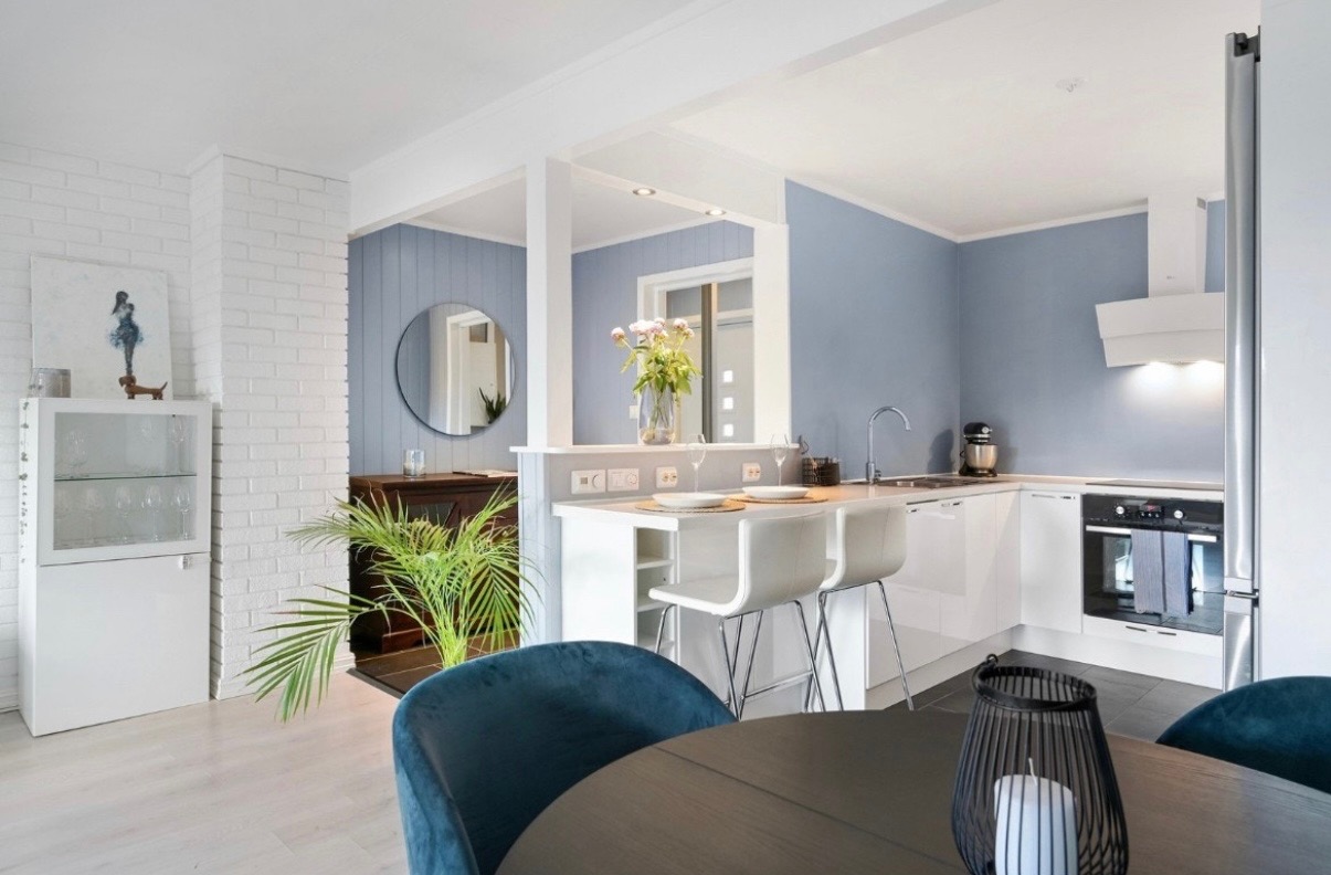 Plass til hyggelig sittegruppe 