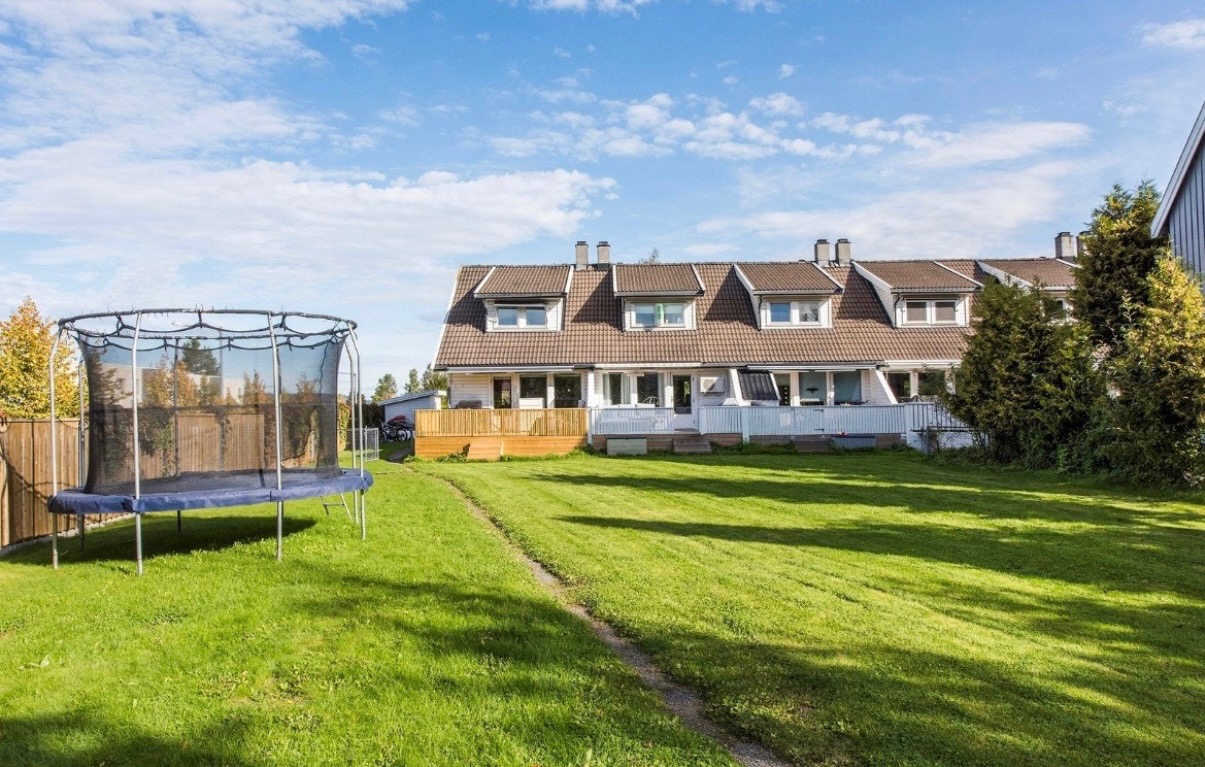 Ett hyggelig rekkehus over 3 plan