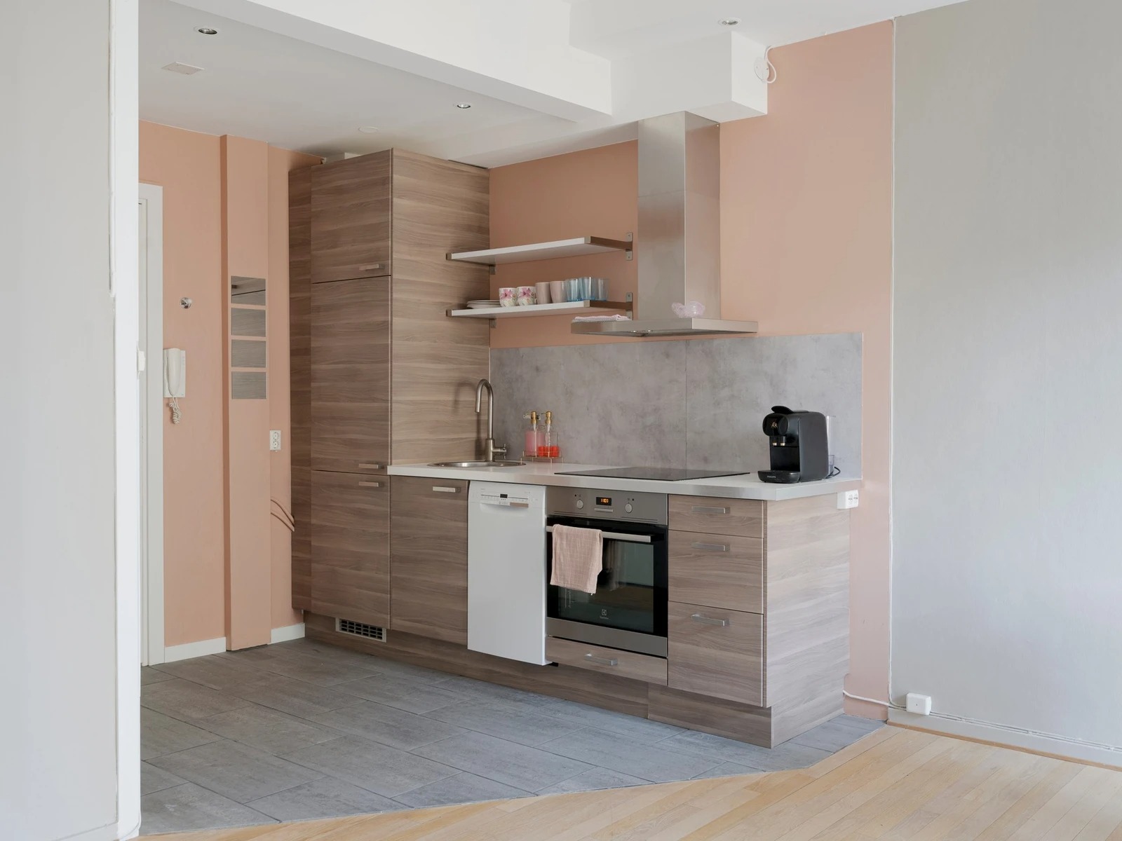 Fint og effektivt kjøkken