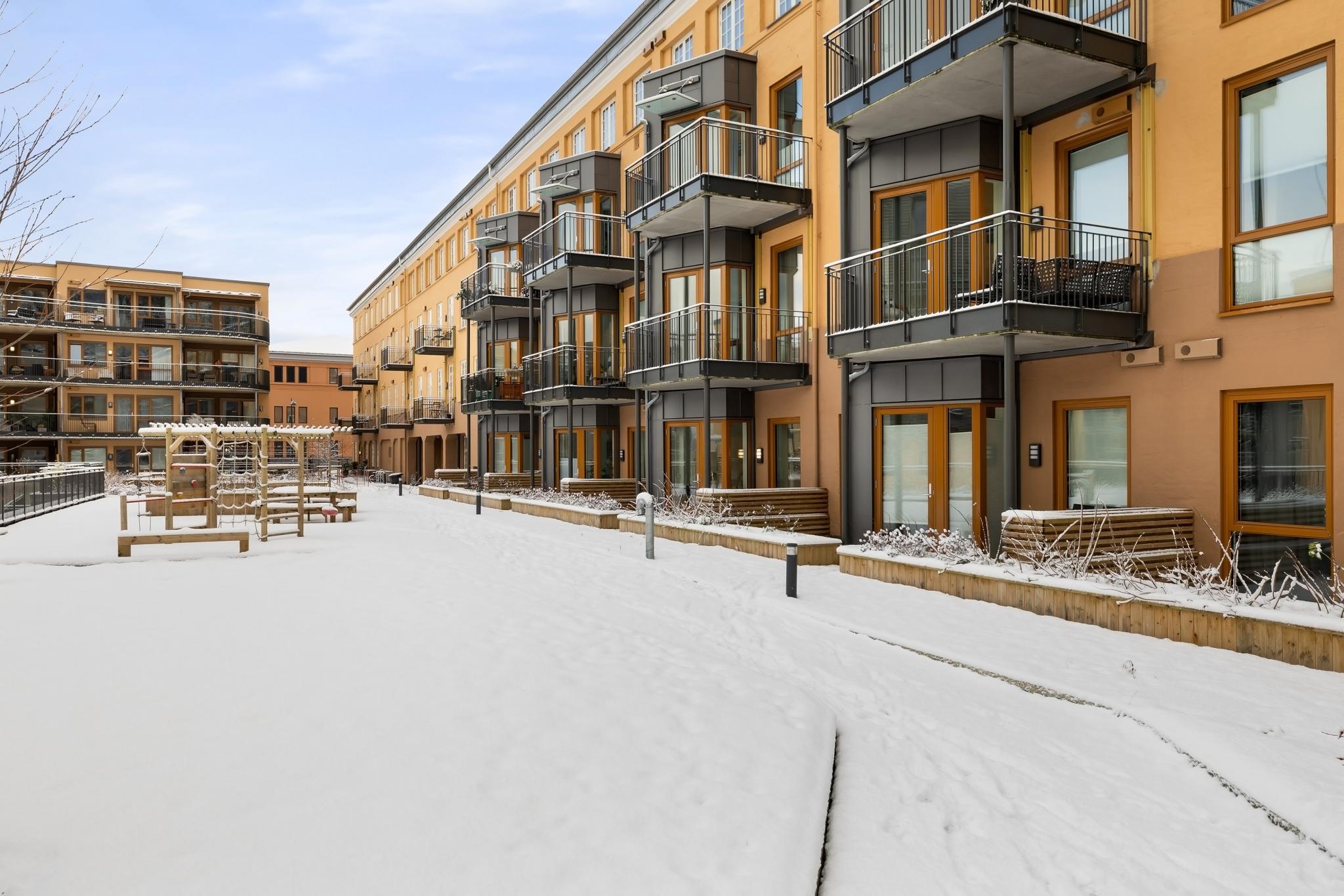 Sett fra fellesområdet. 