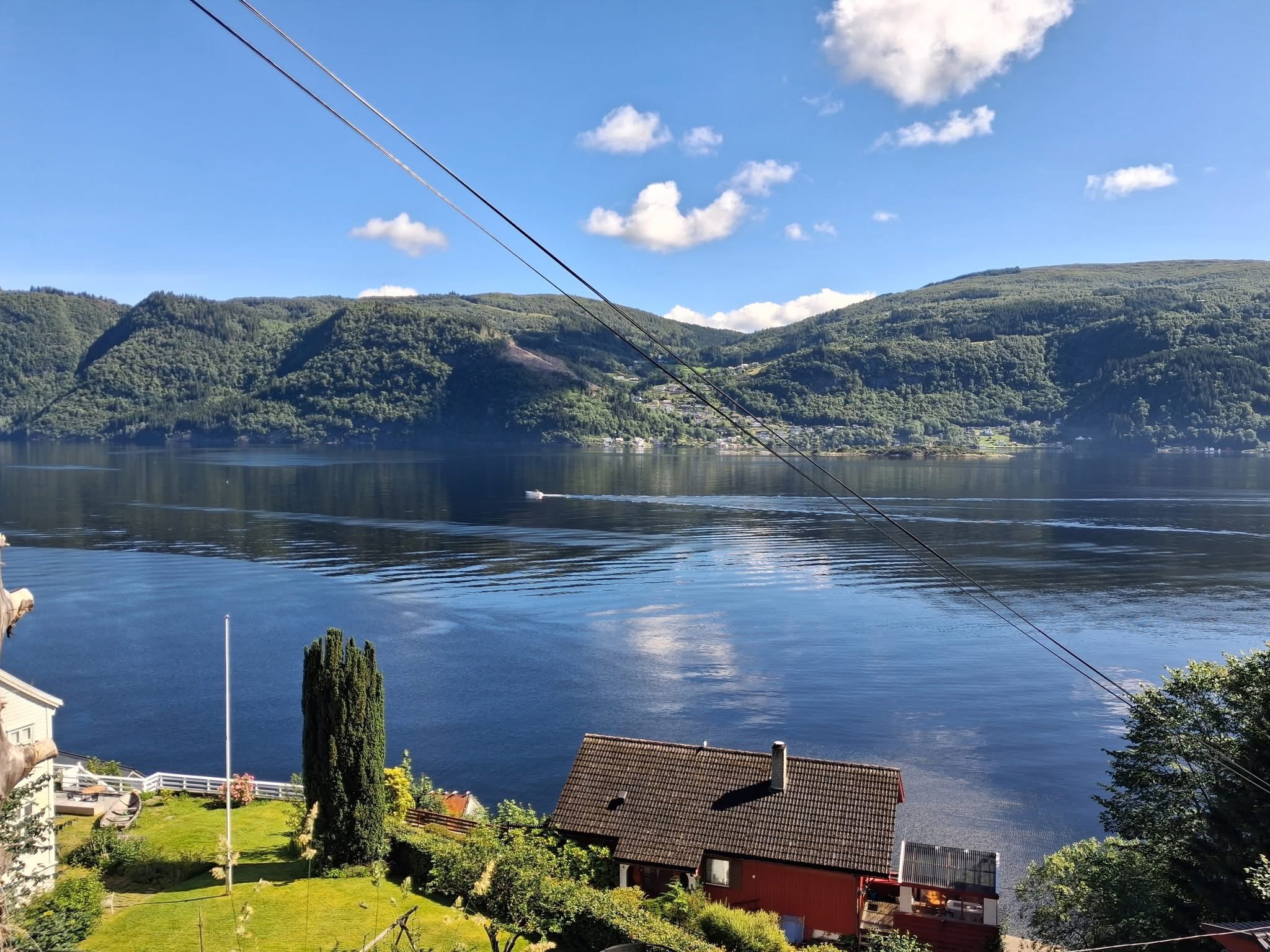 Utsikt mot Votlo Osterøy 